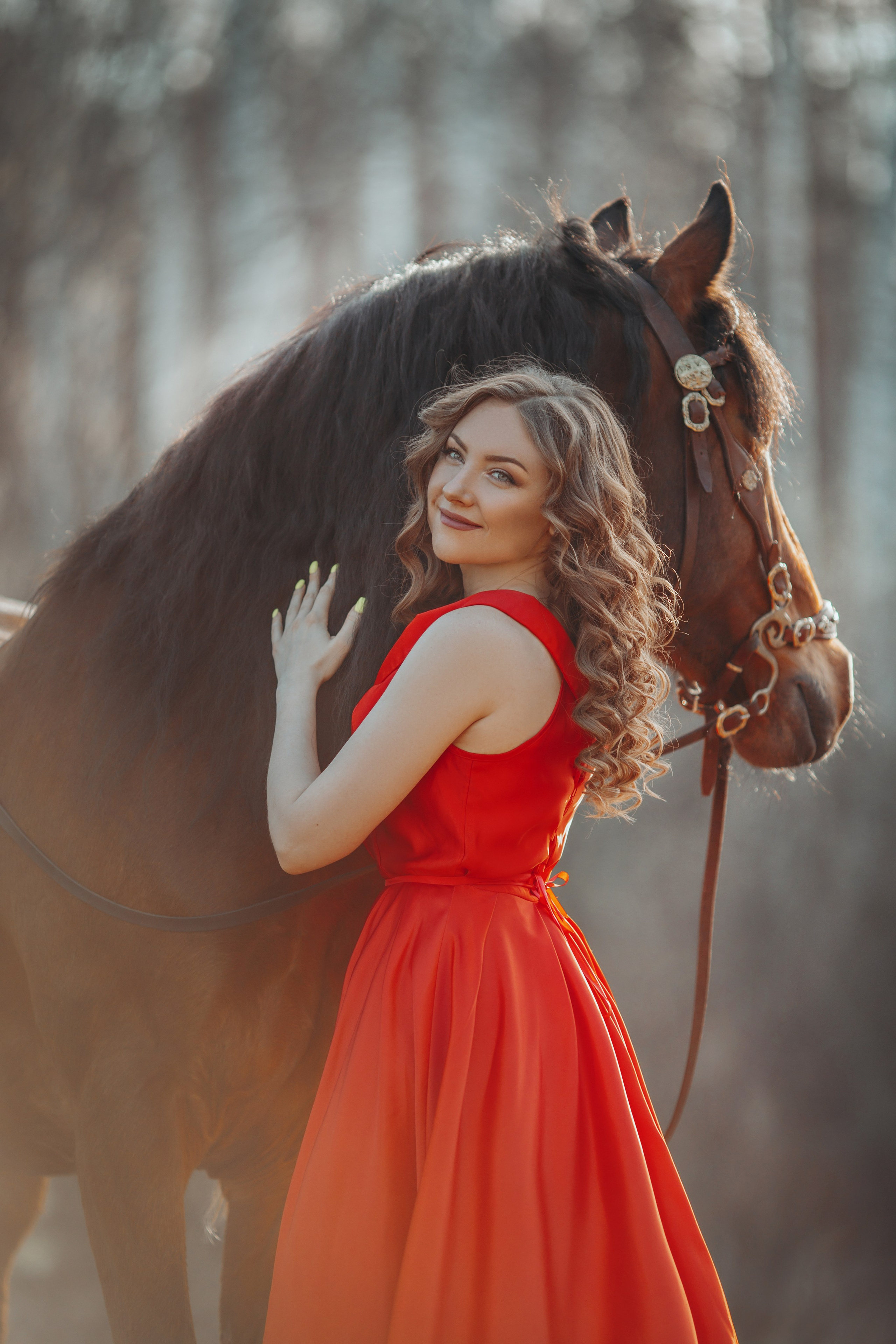 Анна&Талисман. Анна Молчанова конный фотограф в Тюмени | фотосессии с лошадьми Тюмень