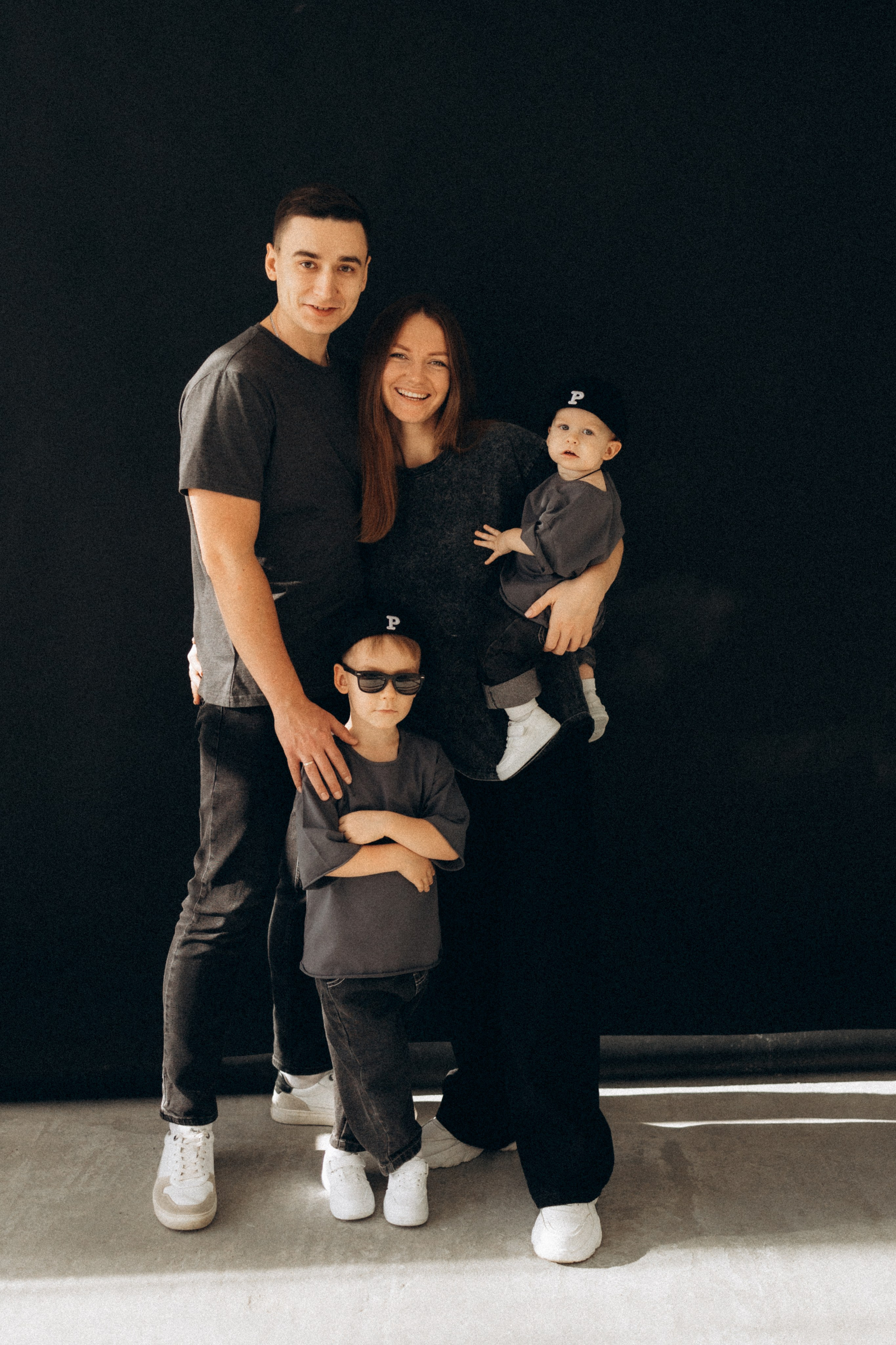 Ксюша, Саша, Тимоша и Мирон