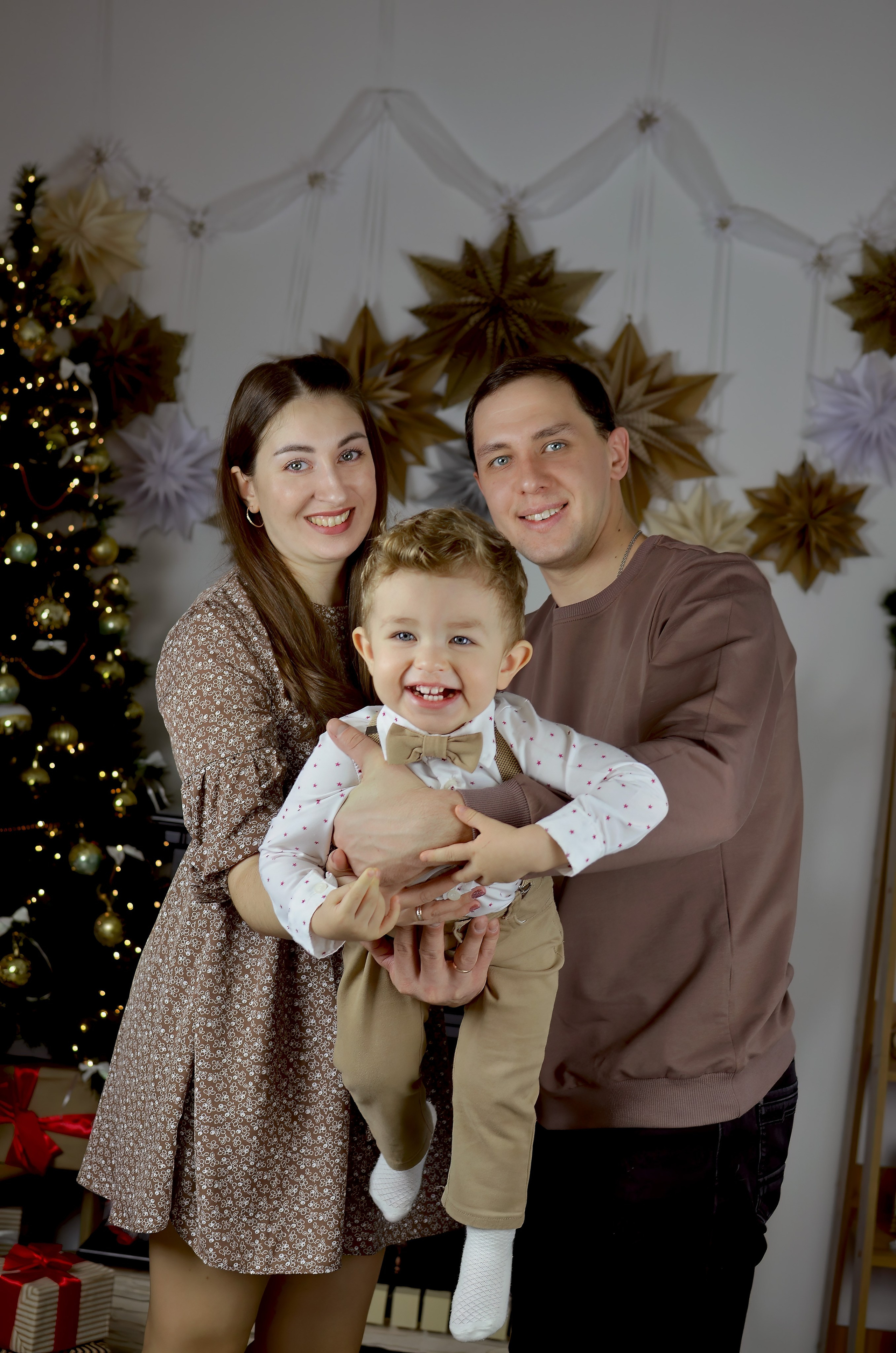 Озорная Новогодняя фотосессия. Семейный и детский фотограф в городе Грязи Олеся Огурцова
