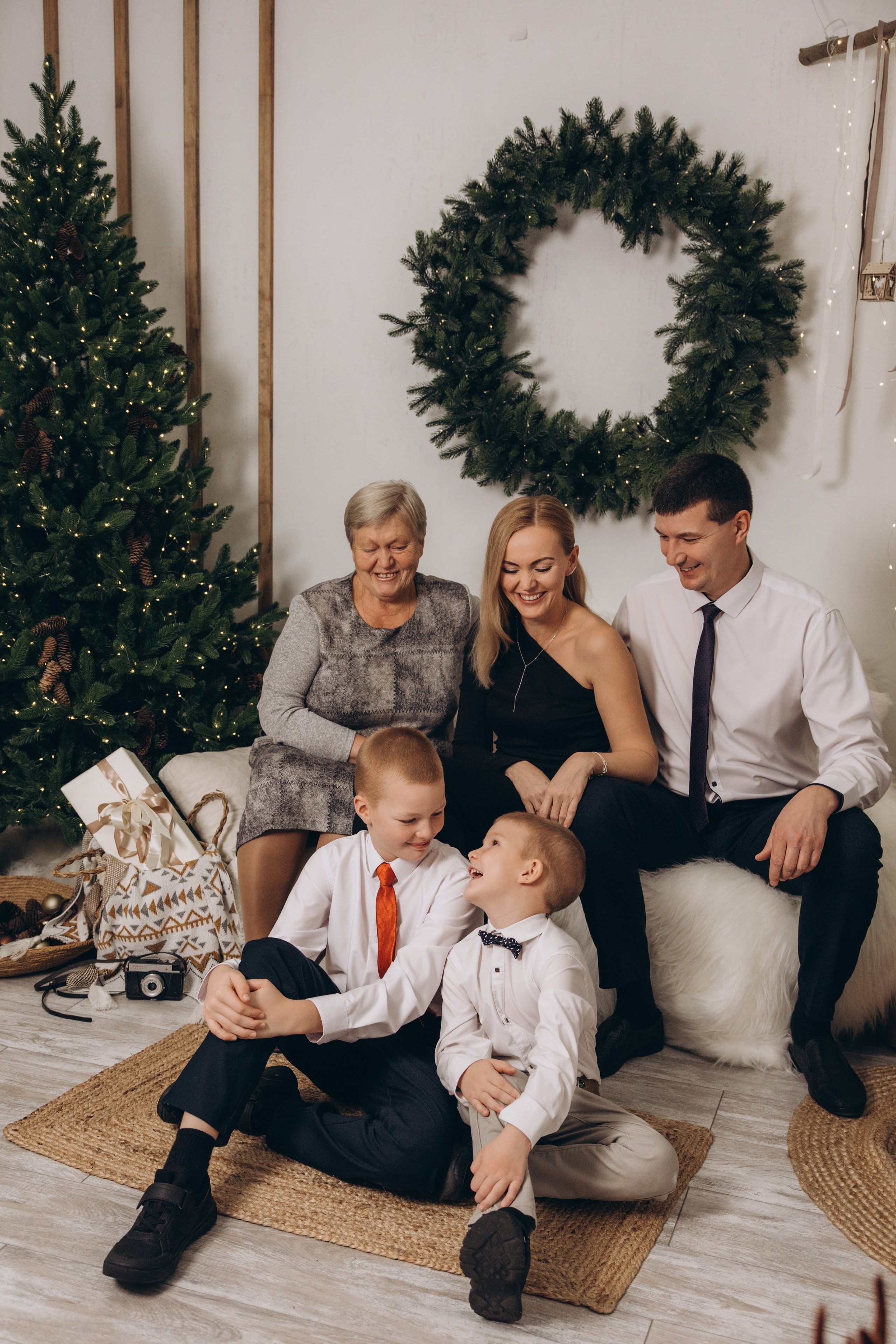 Новогодние истории в студии 8 этаж. Свадебный, семейный фотограф в Иркутске Светлана Макаричева