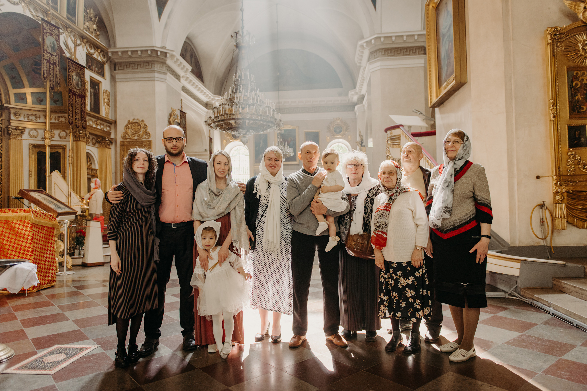 Крещение в Спасо-Преображенском соборе, фотограф на крещение в Санкт-Петербурге