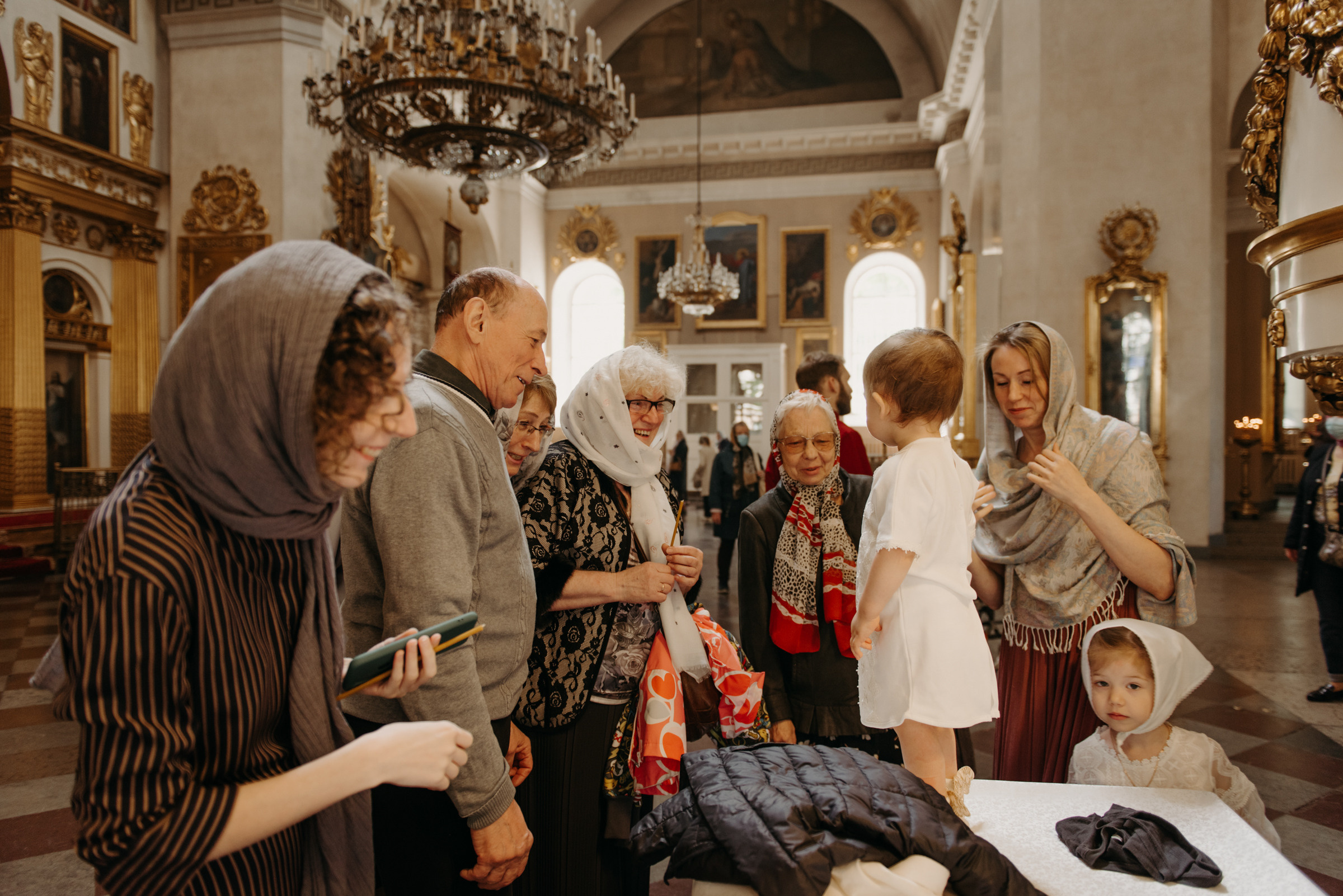 Крещение в Спасо-Преображенском соборе, фотограф на крещение в Санкт-Петербурге