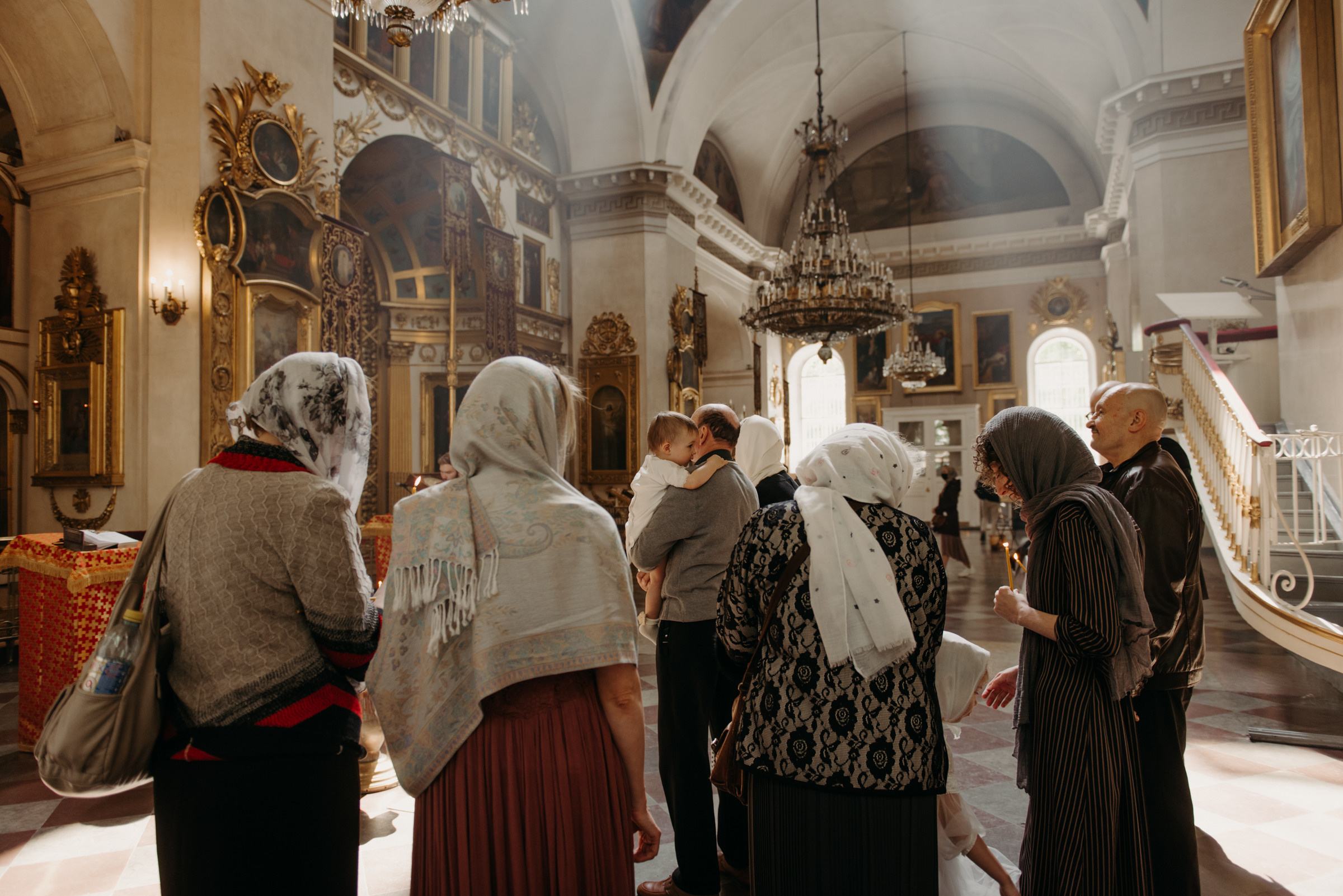 Крещение в Спасо-Преображенском соборе, фотограф на крещение в Санкт-Петербурге