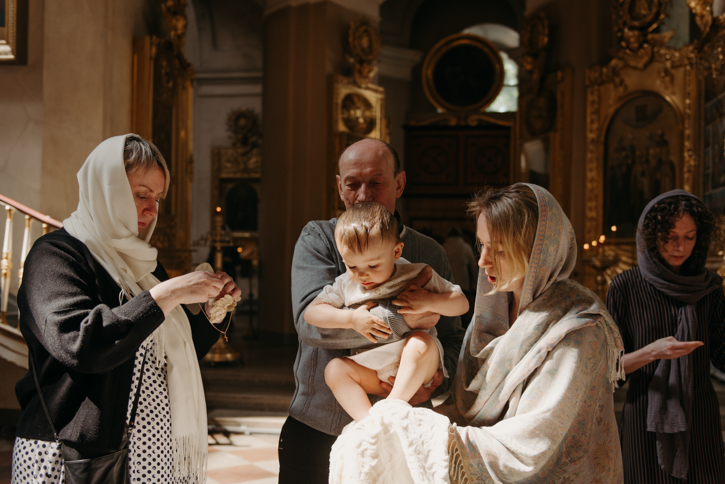 Крещение в Спасо-Преображенском соборе, фотограф на крещение в Санкт-Петербурге