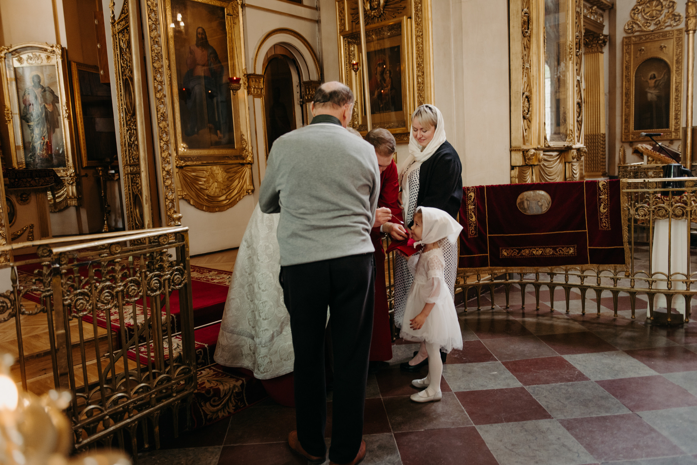 Крещение в Спасо-Преображенском соборе, фотограф на крещение в Санкт-Петербурге