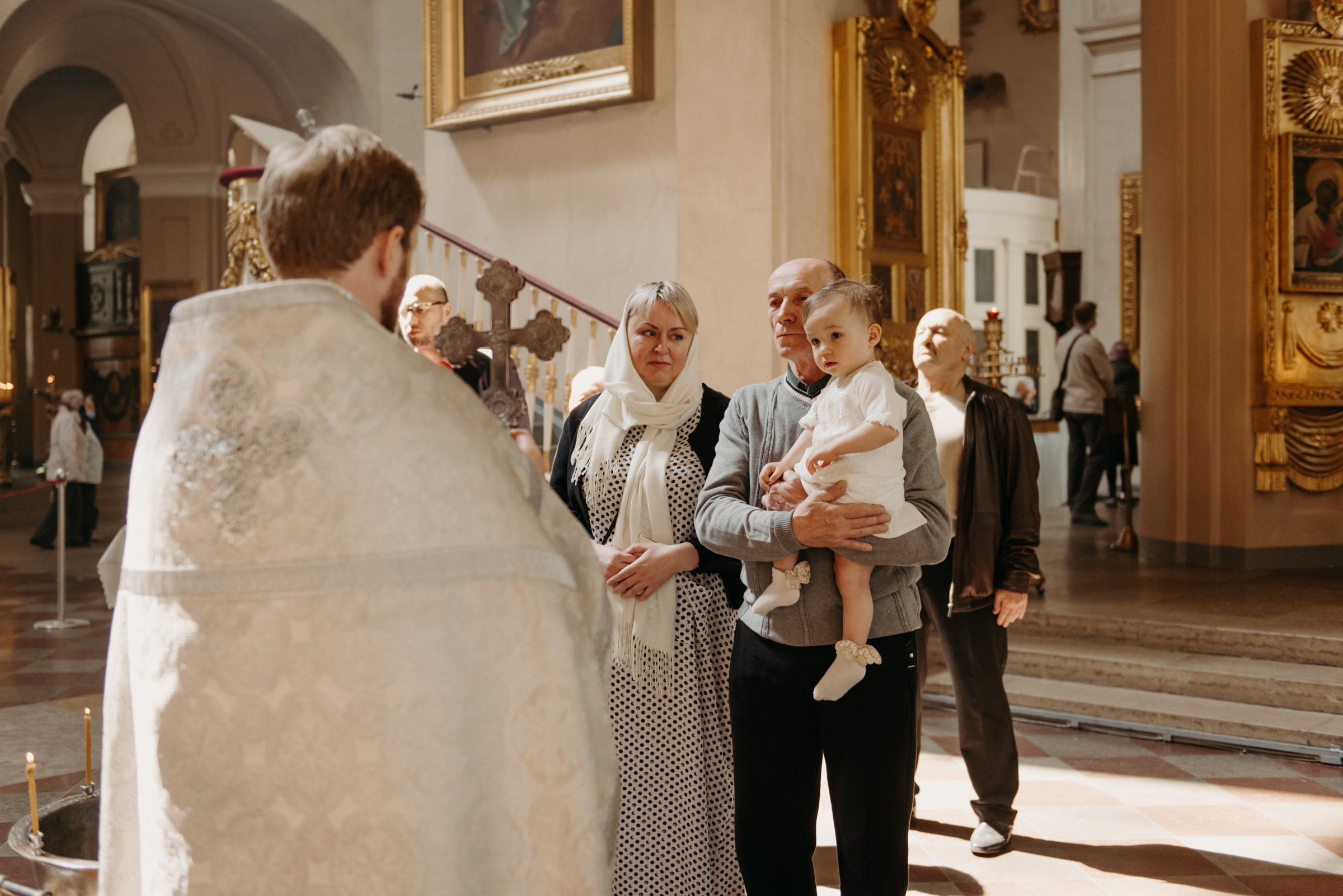 Крещение в Спасо-Преображенском соборе, фотограф на крещение в Санкт-Петербурге