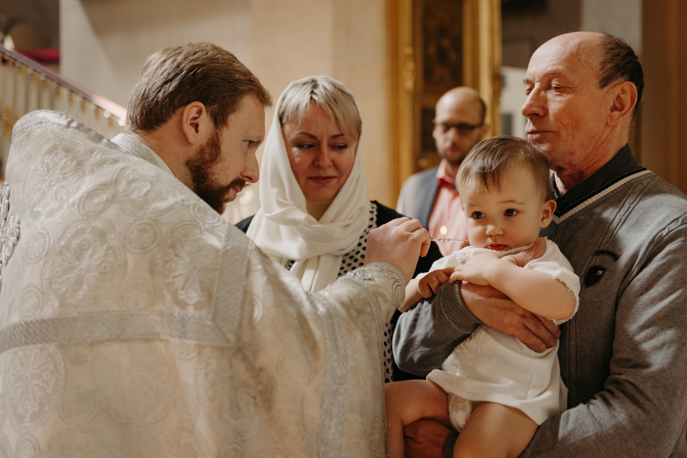 Крещение в Спасо-Преображенском соборе, фотограф на крещение в Санкт-Петербурге