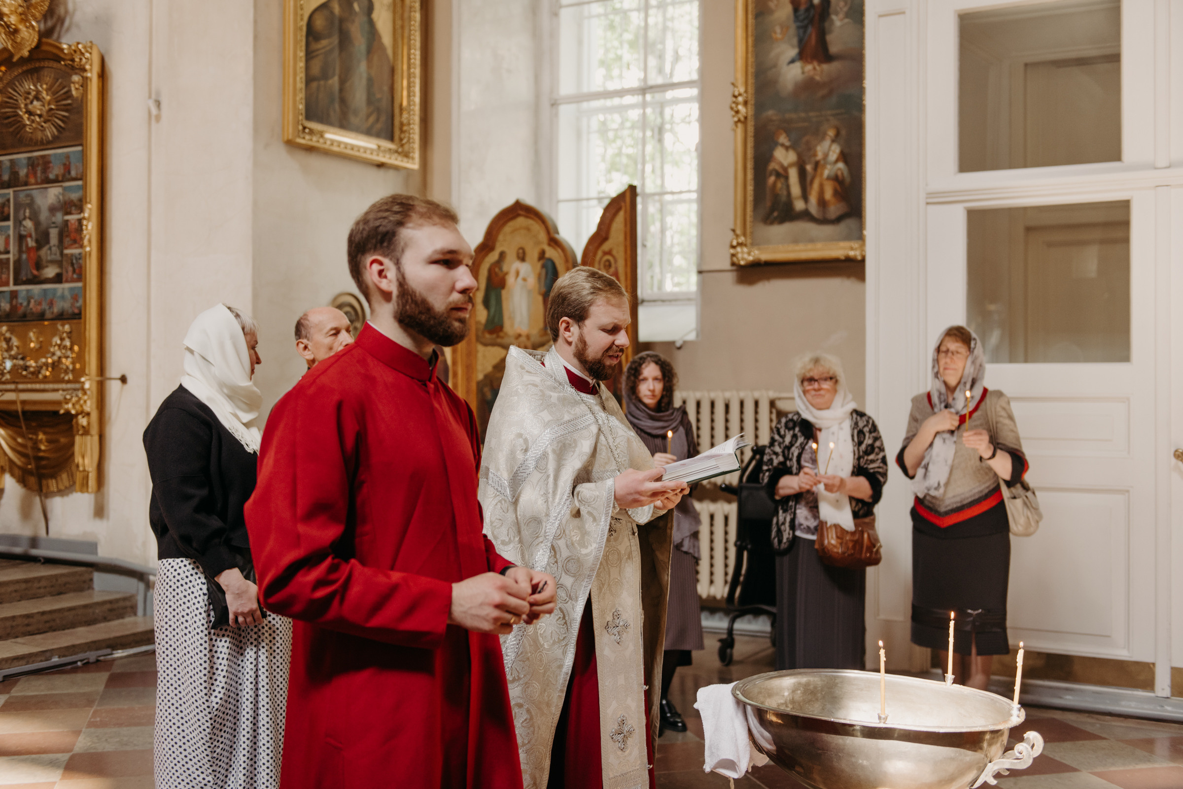 Крещение в Спасо-Преображенском соборе, фотограф на крещение в Санкт-Петербурге