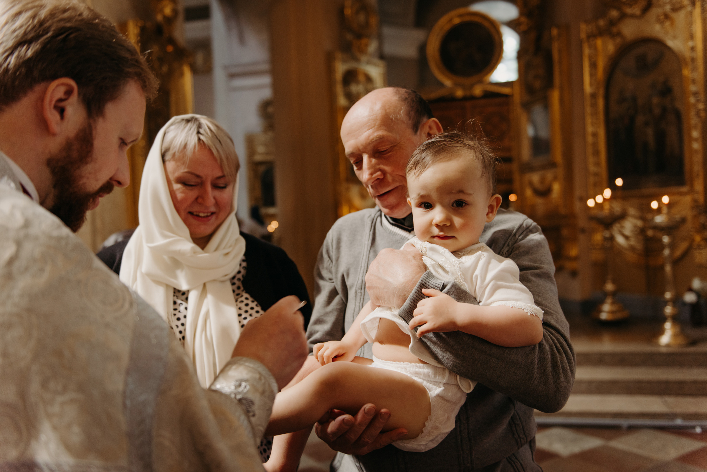 Крещение в Спасо-Преображенском соборе, фотограф на крещение в Санкт-Петербурге