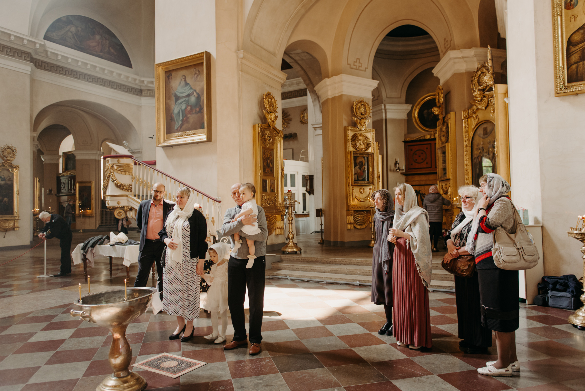 Крещение в Спасо-Преображенском соборе, фотограф на крещение в Санкт-Петербурге