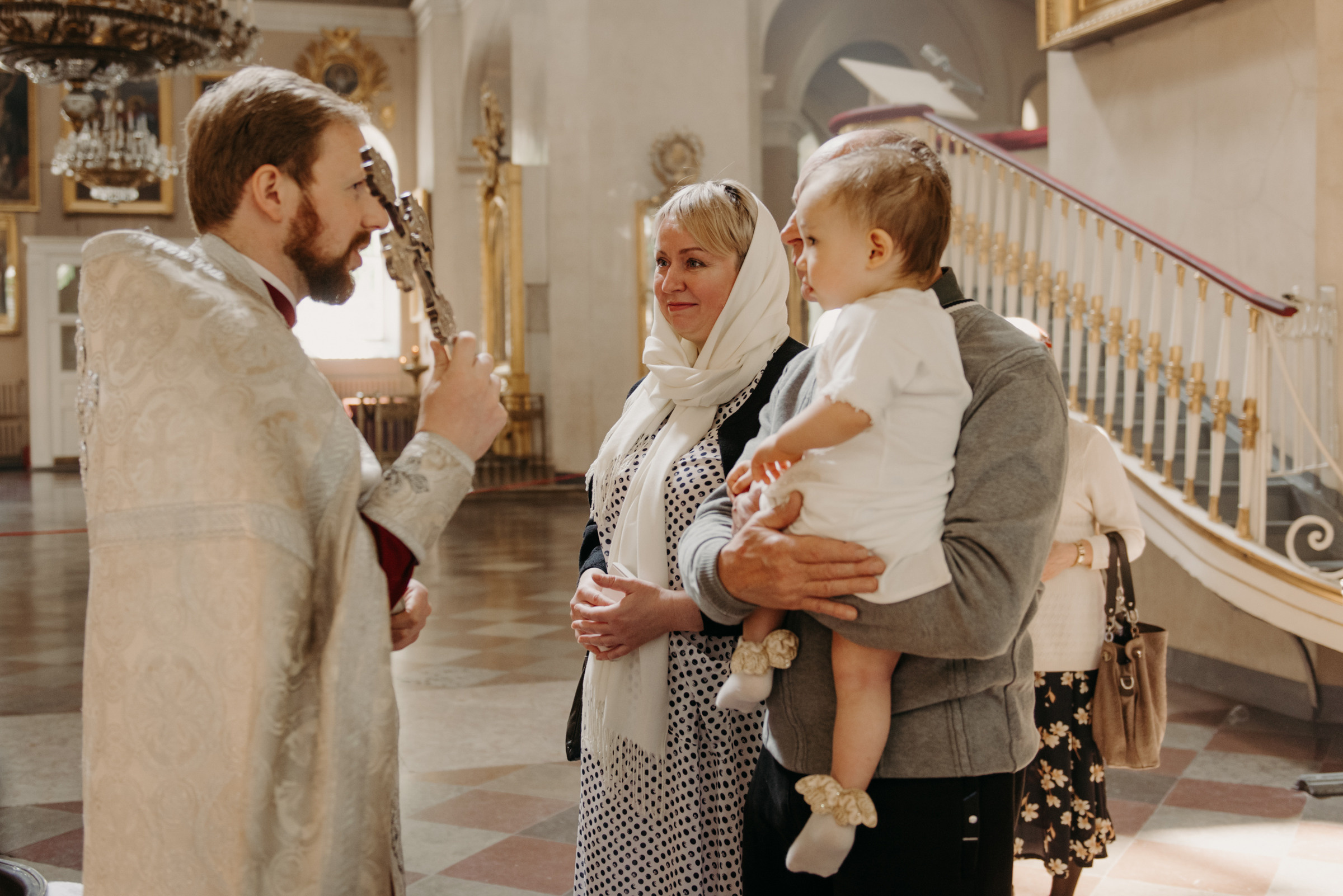 Крещение в Спасо-Преображенском соборе, фотограф на крещение в Санкт-Петербурге
