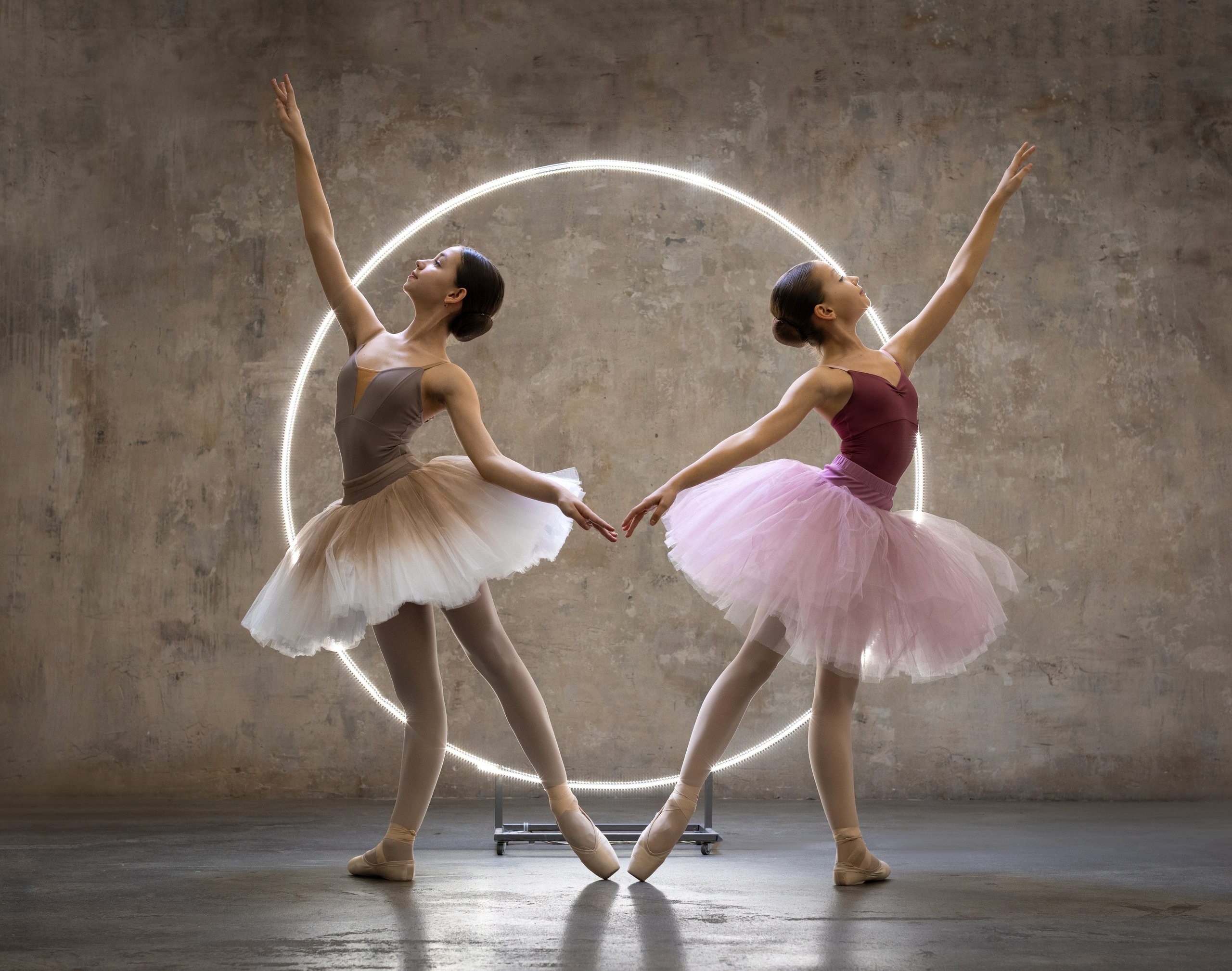 Балетная съёмка на белой циклораме и фонах. Балетный фотограф Алина Ханько — Душа Балета