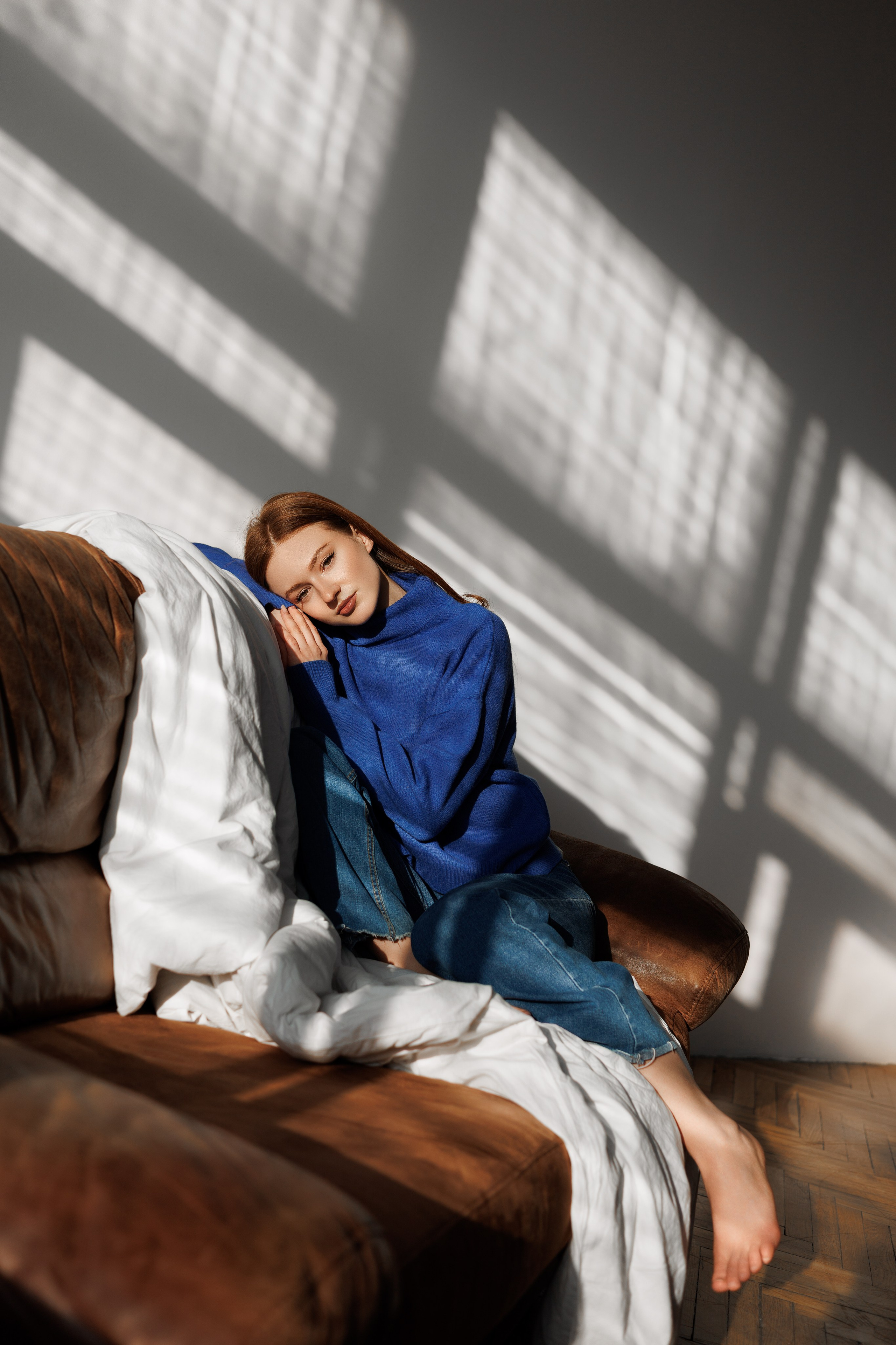 Женский портрет в студии. Фотограф Минск