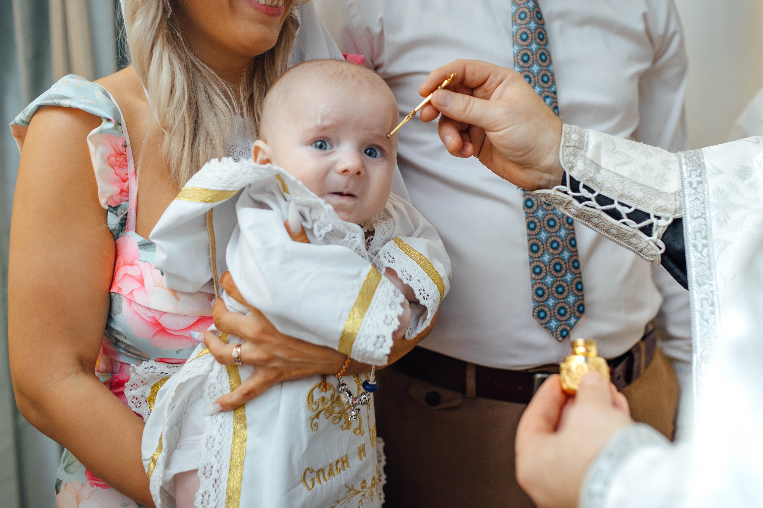 Крещение Михаила, храм Святой Троицы, июнь 2025