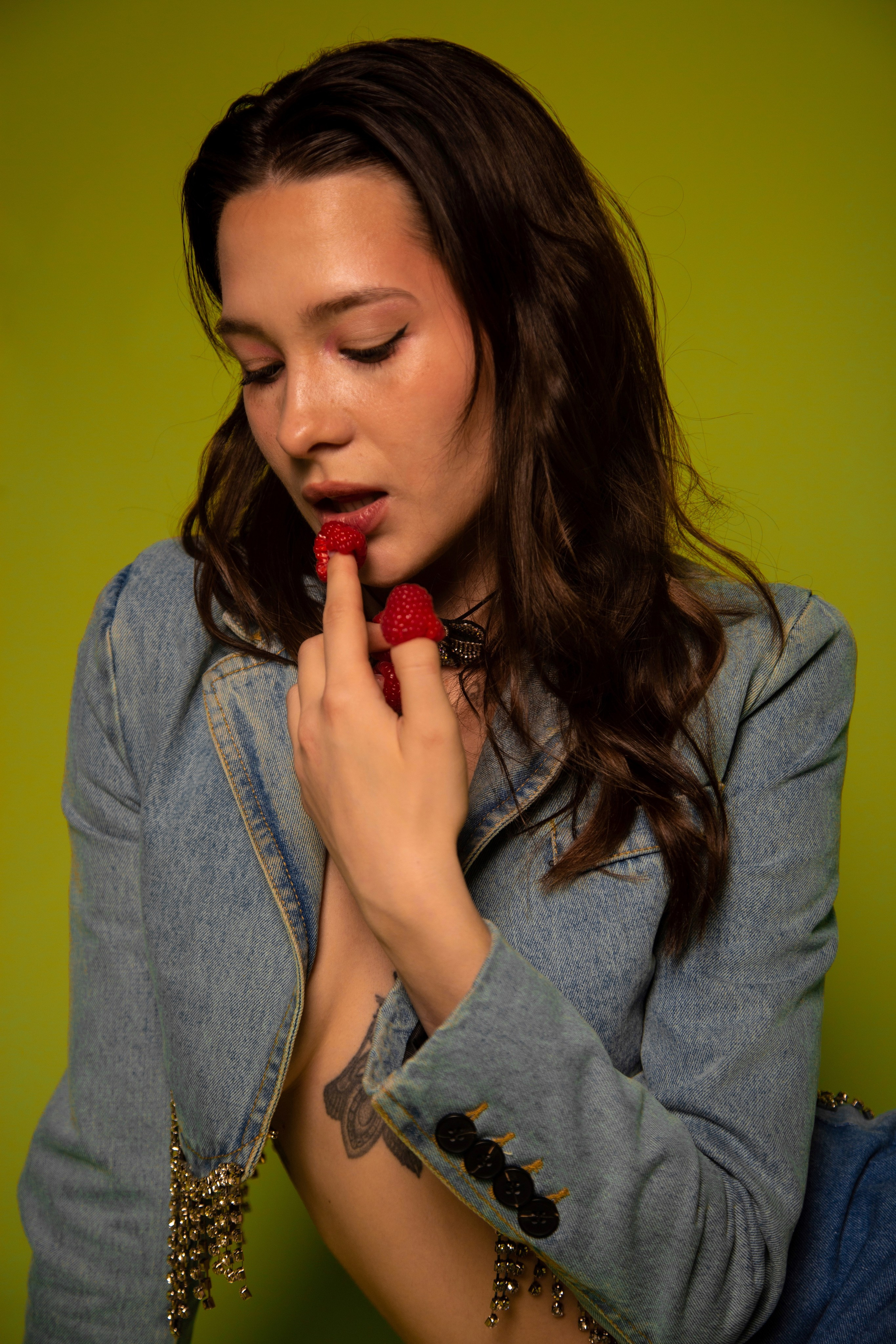 Дарья&Фрукты. Фотограф в Краснодаре Елизавета Тарасенко