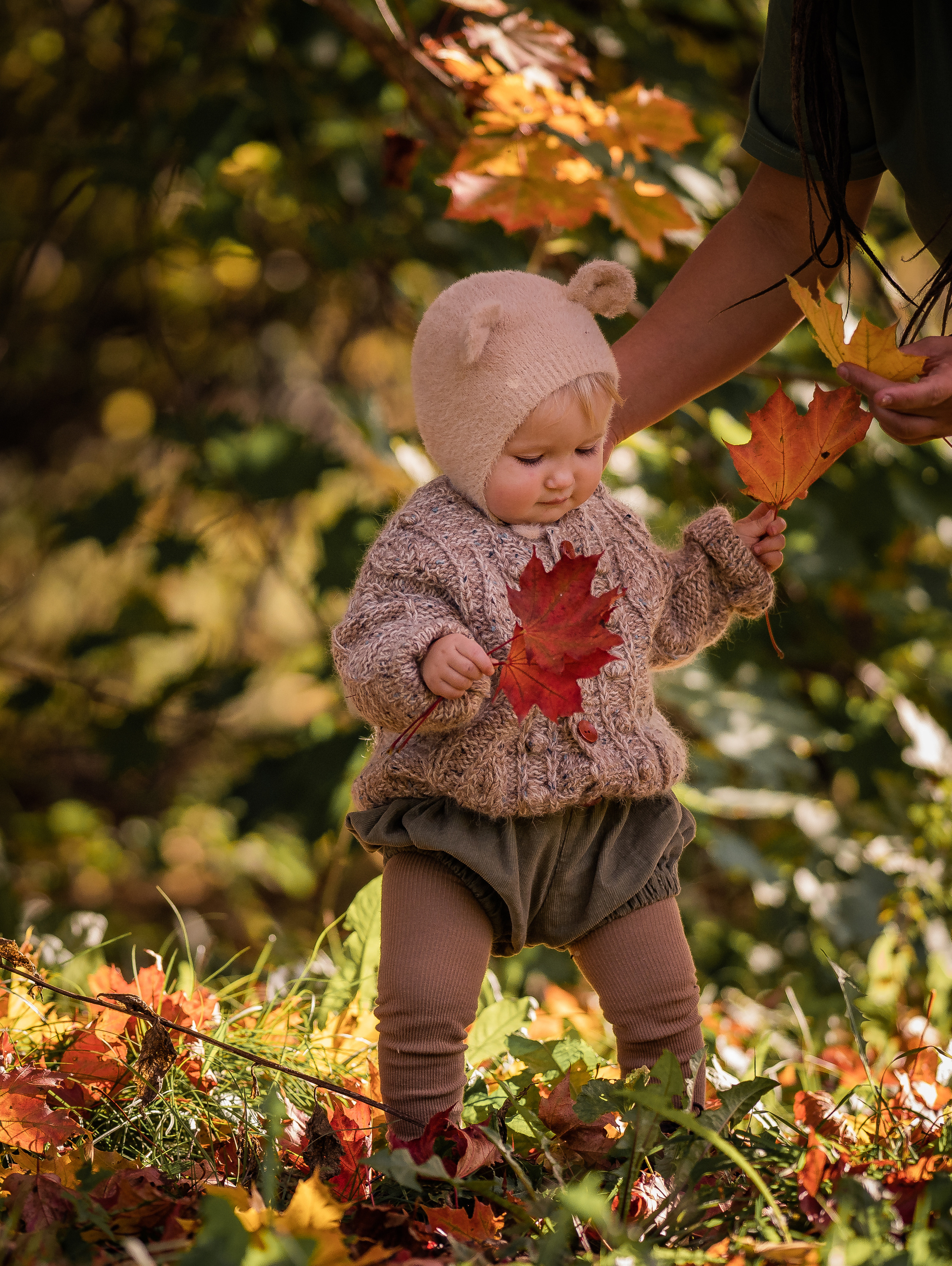 Никола-Ленивец. Дети. Осень. Грибы. Семейный фотограф Ефремова Виктория