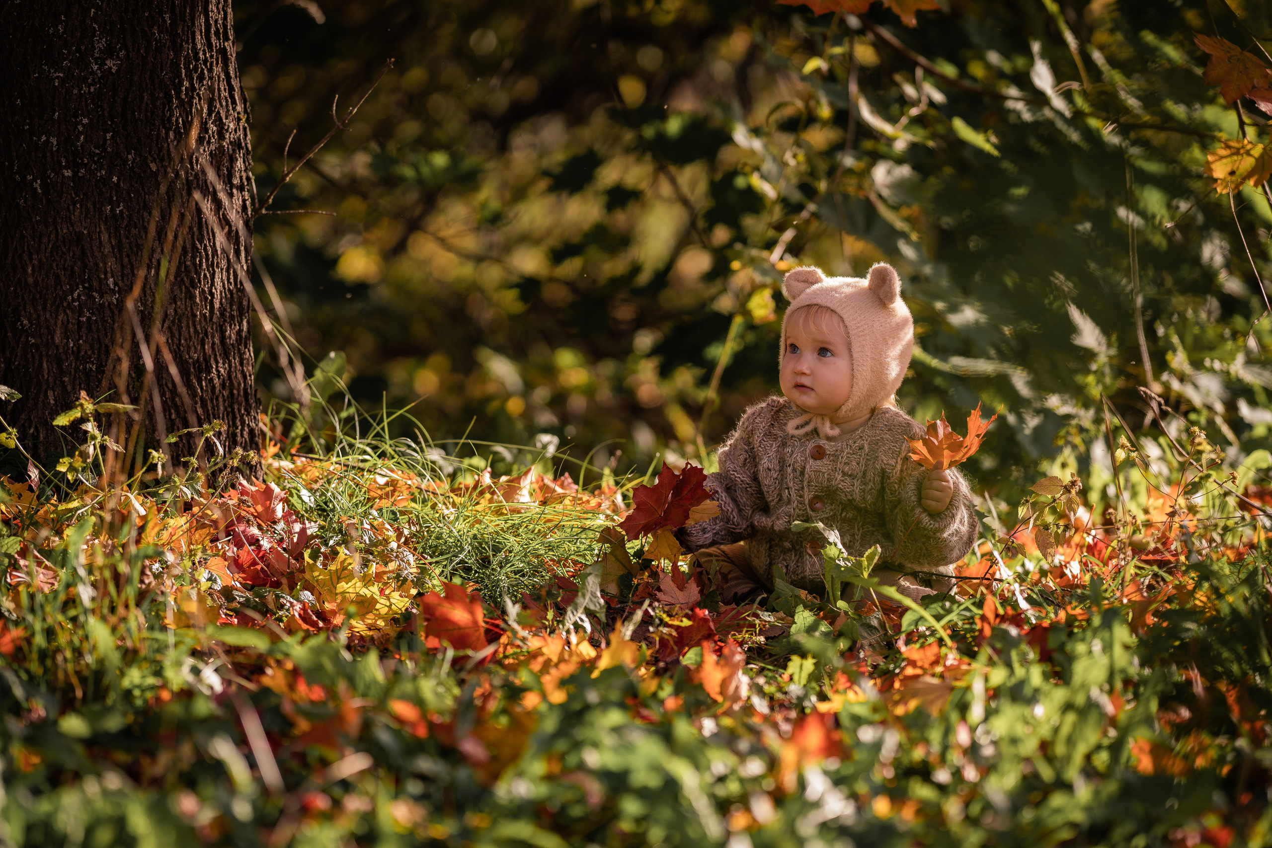 Никола-Ленивец. Дети. Осень. Грибы. Семейный фотограф Ефремова Виктория