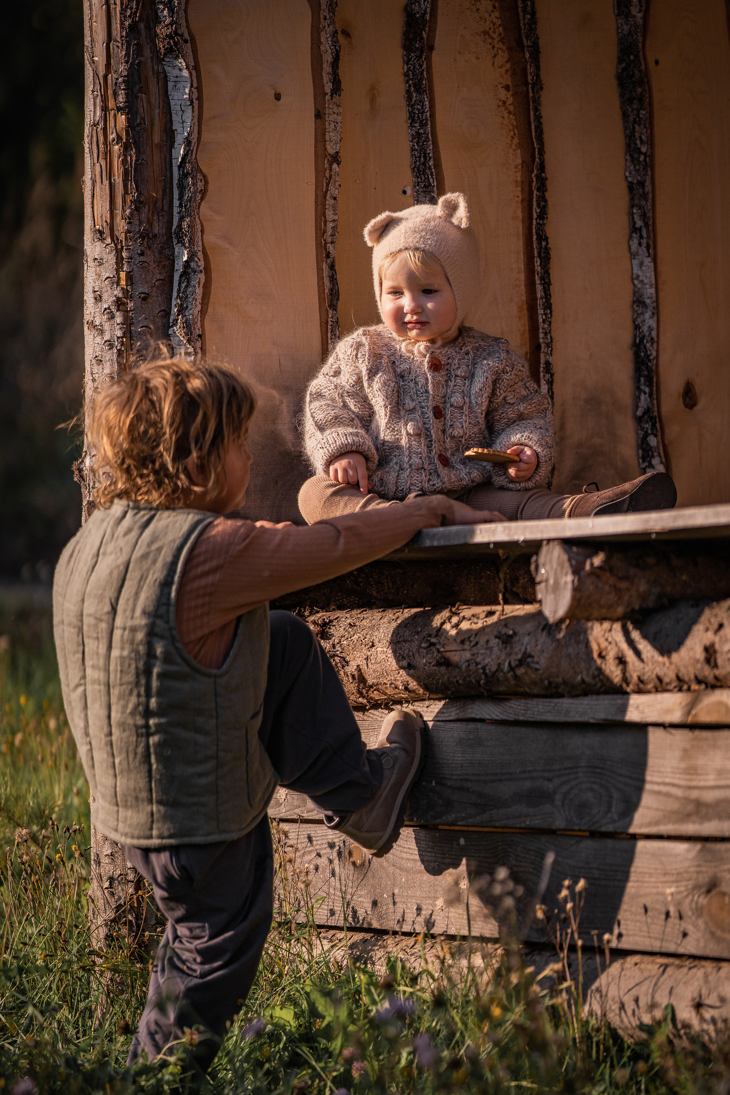 Никола-Ленивец. Дети. Осень. Грибы. Семейный фотограф Ефремова Виктория