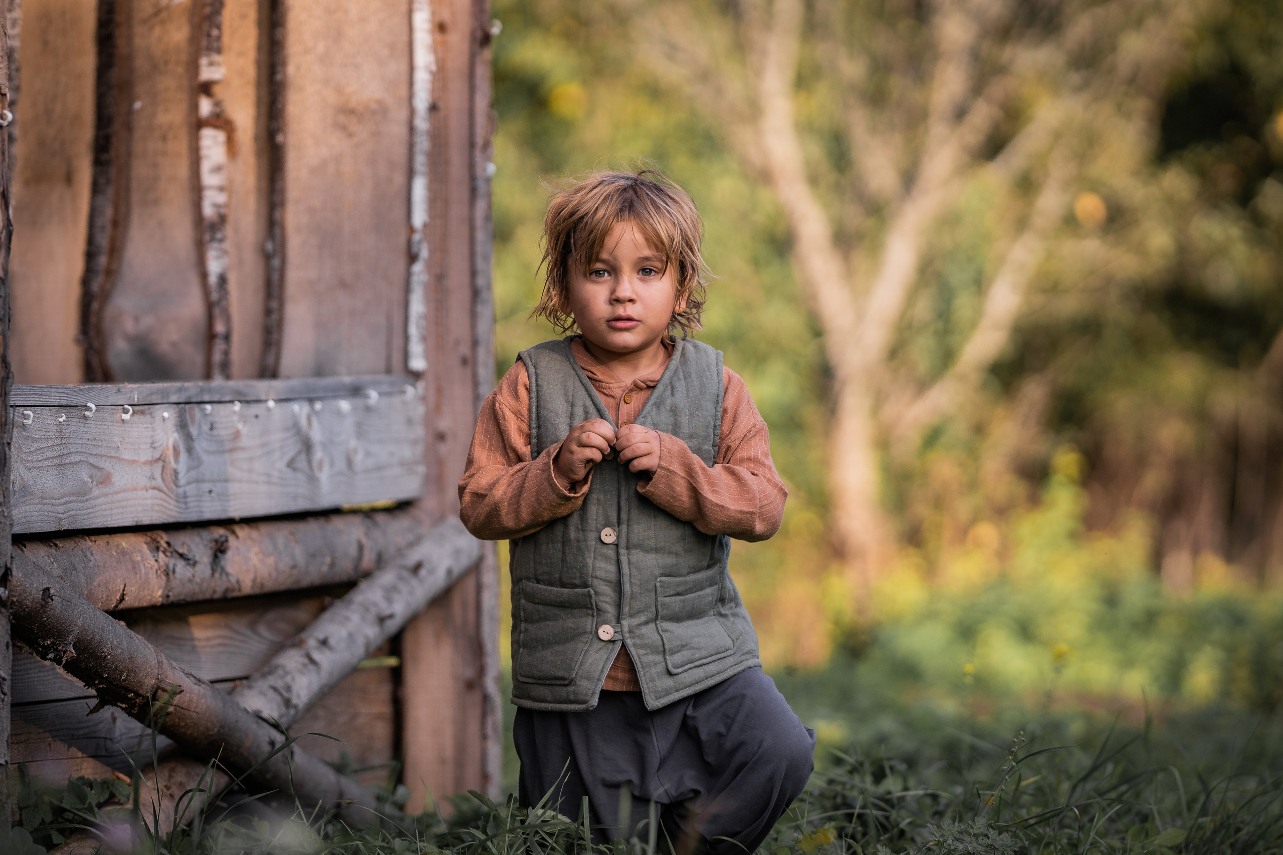 Никола-Ленивец. Дети. Осень. Грибы. Семейный фотограф Ефремова Виктория