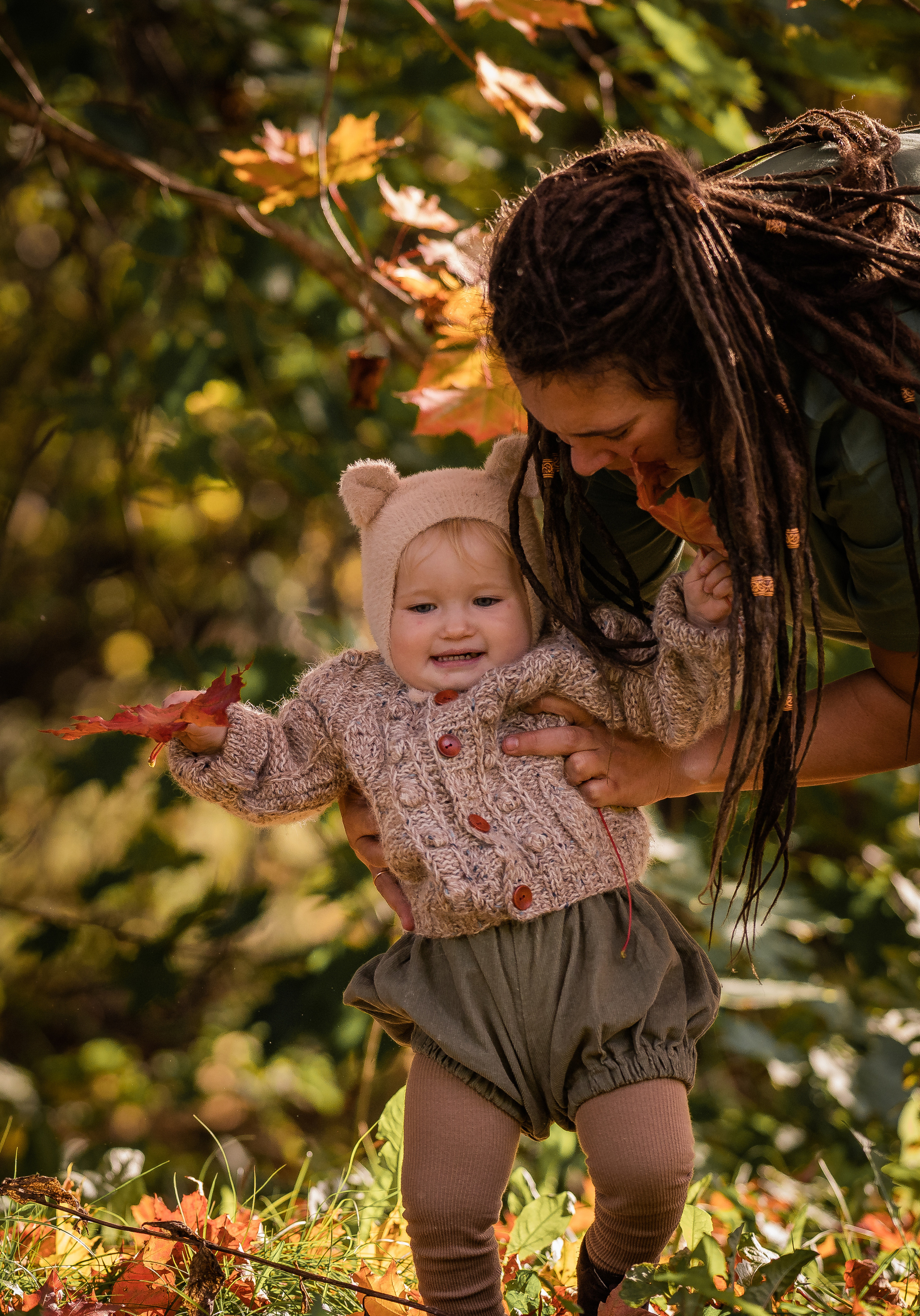 Никола-Ленивец. Дети. Осень. Грибы. Семейный фотограф Ефремова Виктория