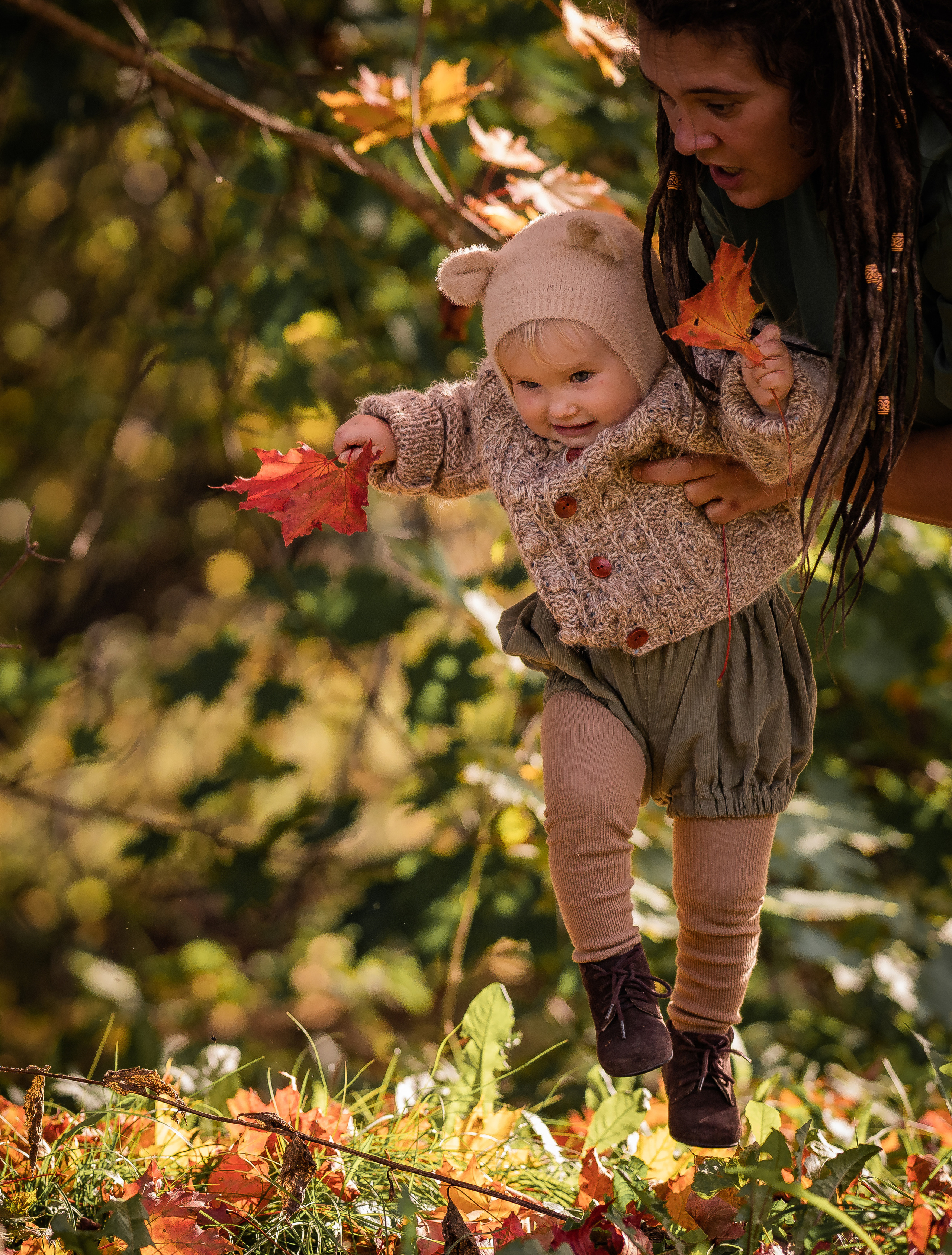 Никола-Ленивец. Дети. Осень. Грибы. Семейный фотограф Ефремова Виктория
