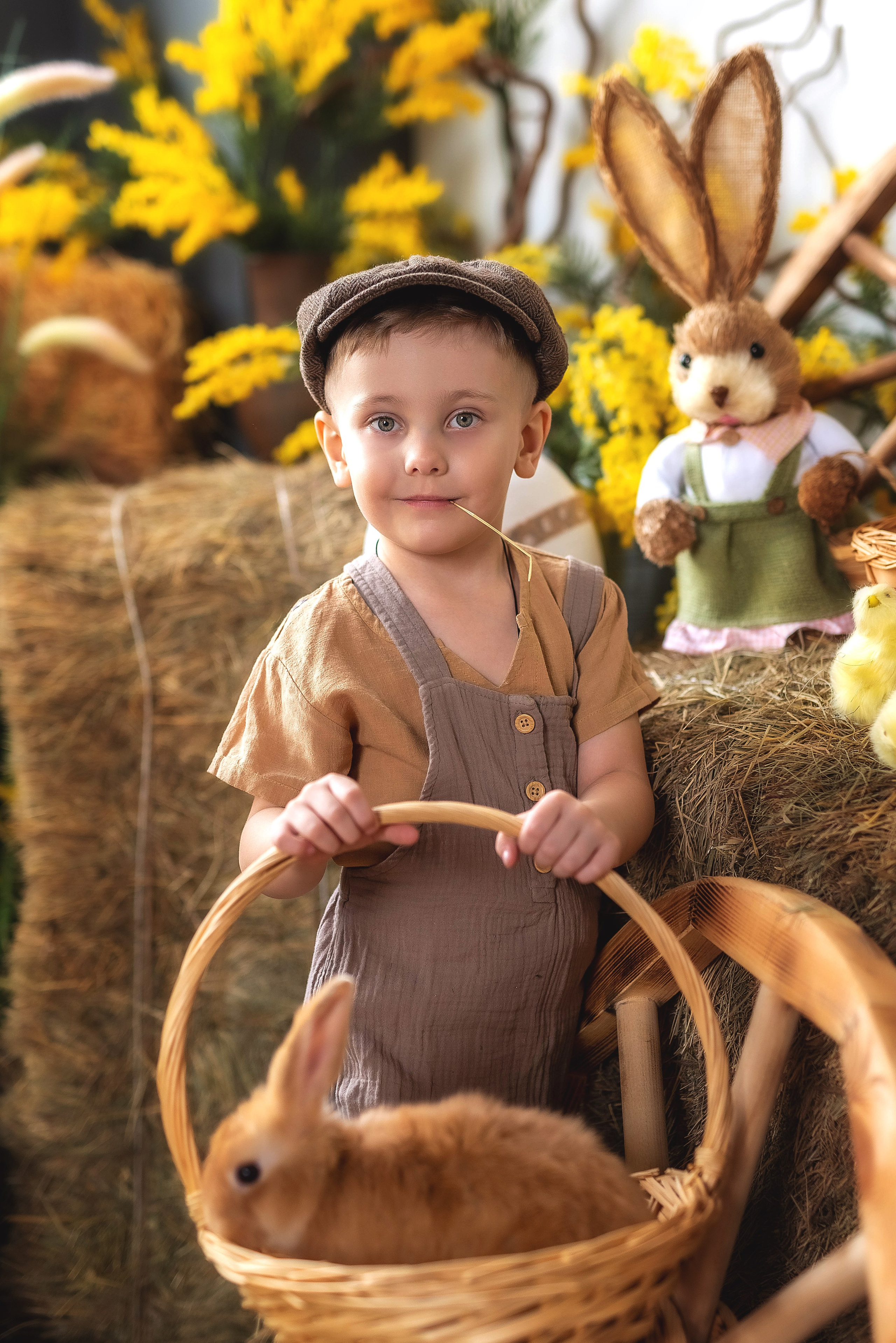 Фотосессия с кроликом. Семейный, детский фотограф в Воронеже Анна Никитина