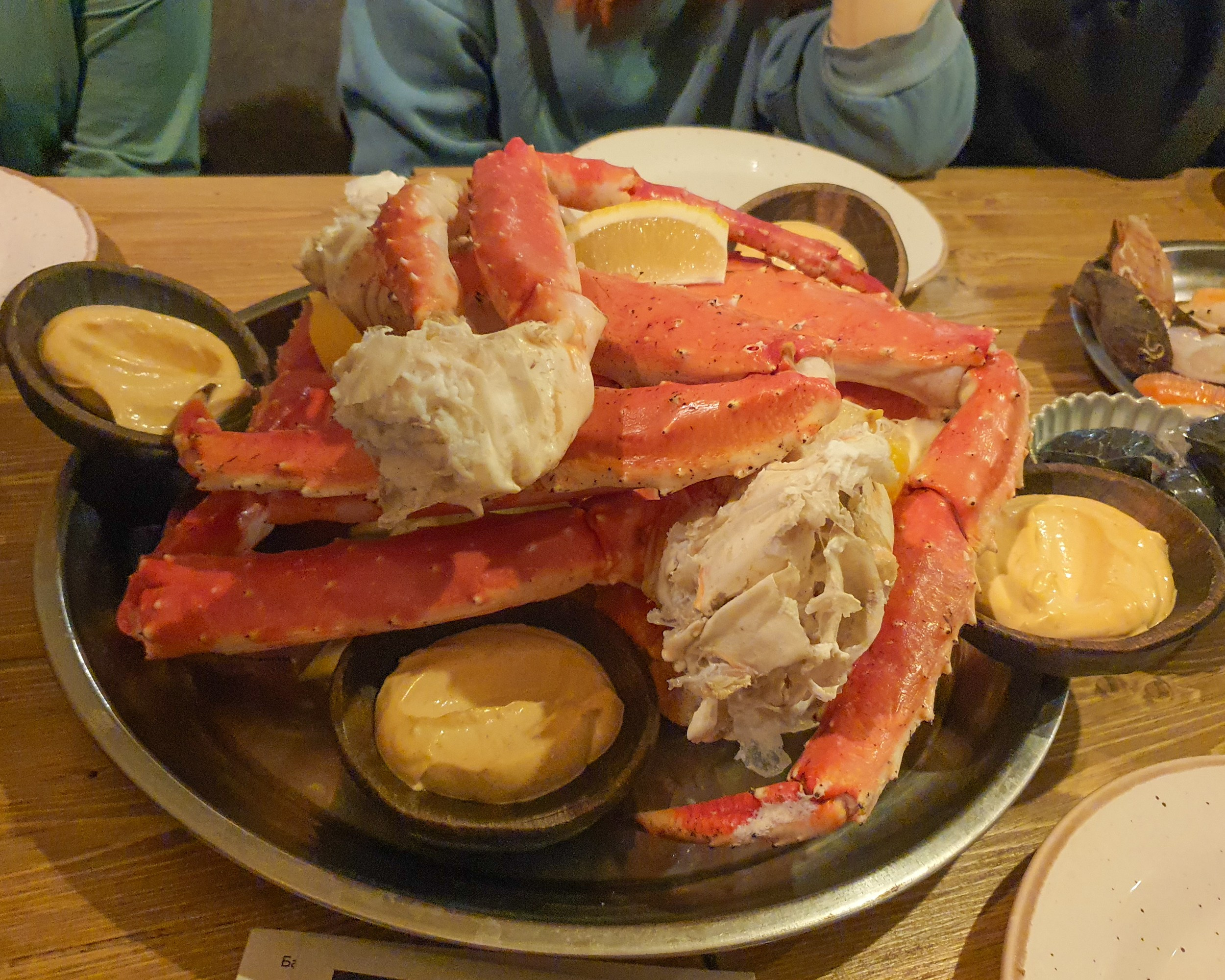 Seafood delicacies in Teriberka