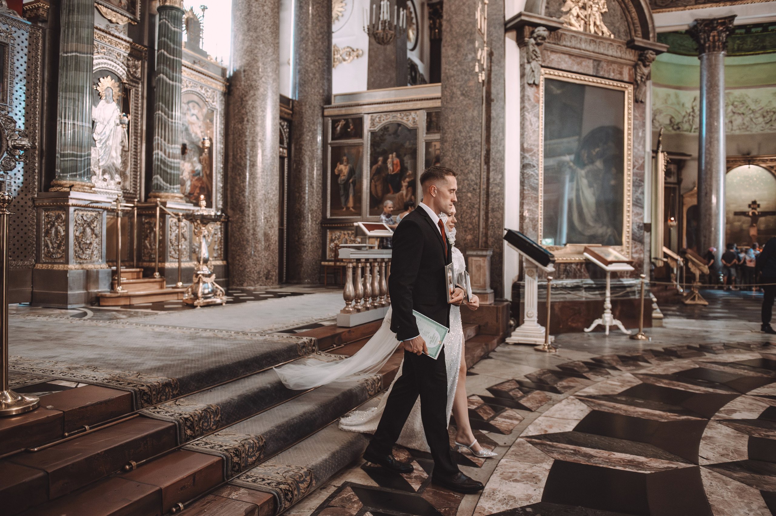 Анна и Иван. Казанский собор. Свадебный и семейный фотограф в Санкт-Петербурге — Мария Черепанова