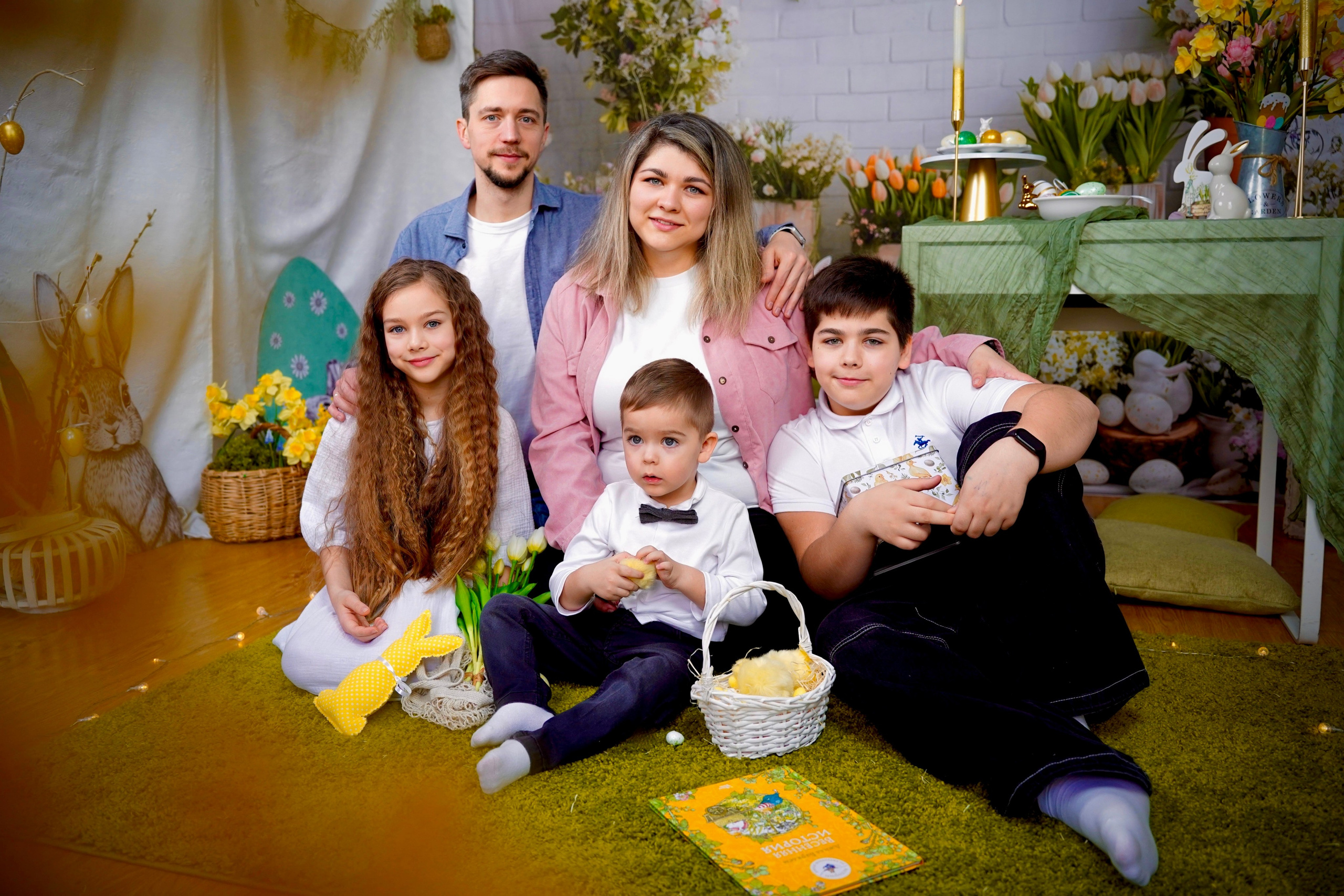 Весенний-Пасхальный 2025 № 2. Семейный и детский фотограф Александра Гвоздикова