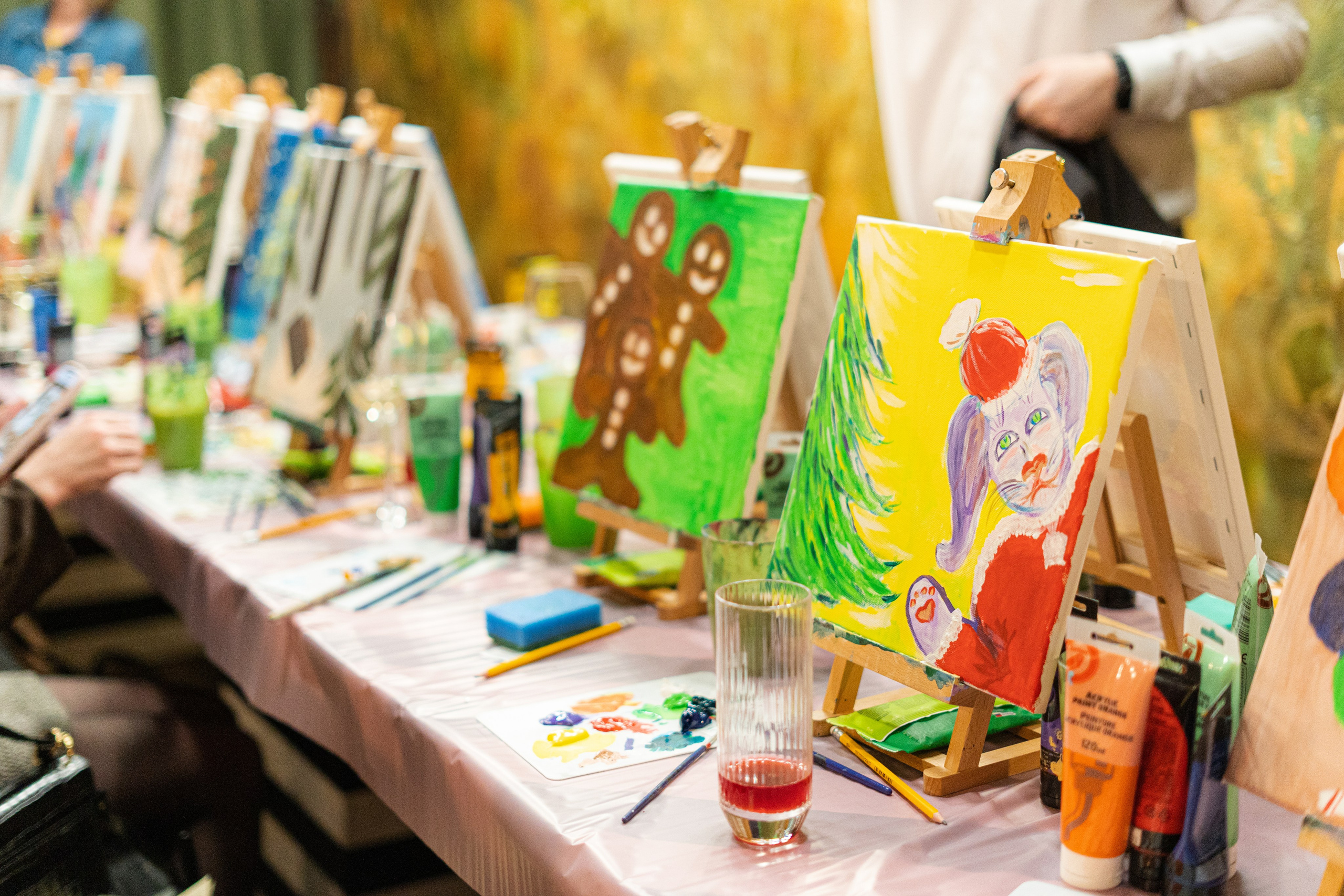 Корпоратив Teach Me Art 2. Портретный фотограф в Москве и Санкт-Петербурге Арина Чех