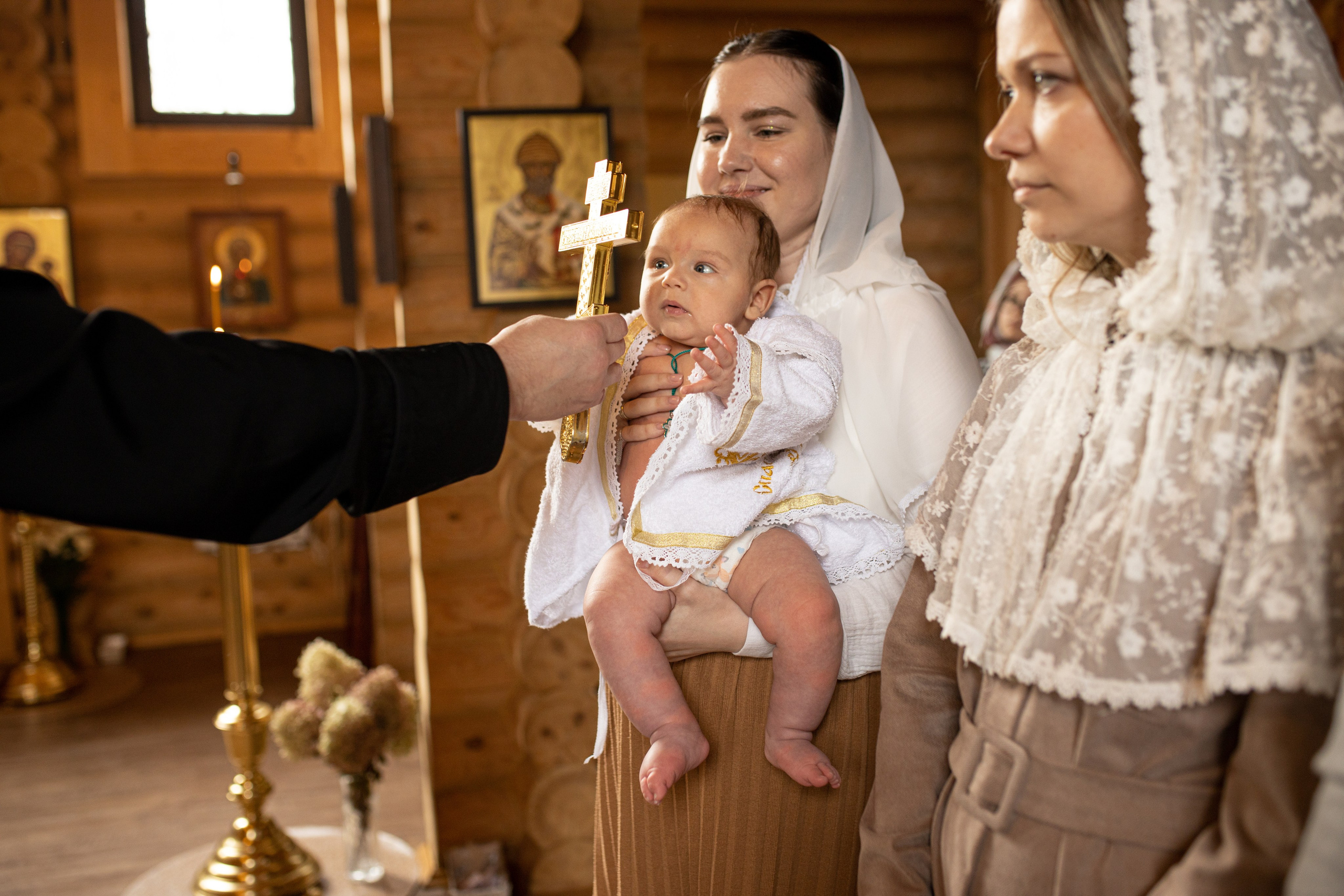 Таинство крещения Марка. Фотограф в Железнодорожном и Балашихе