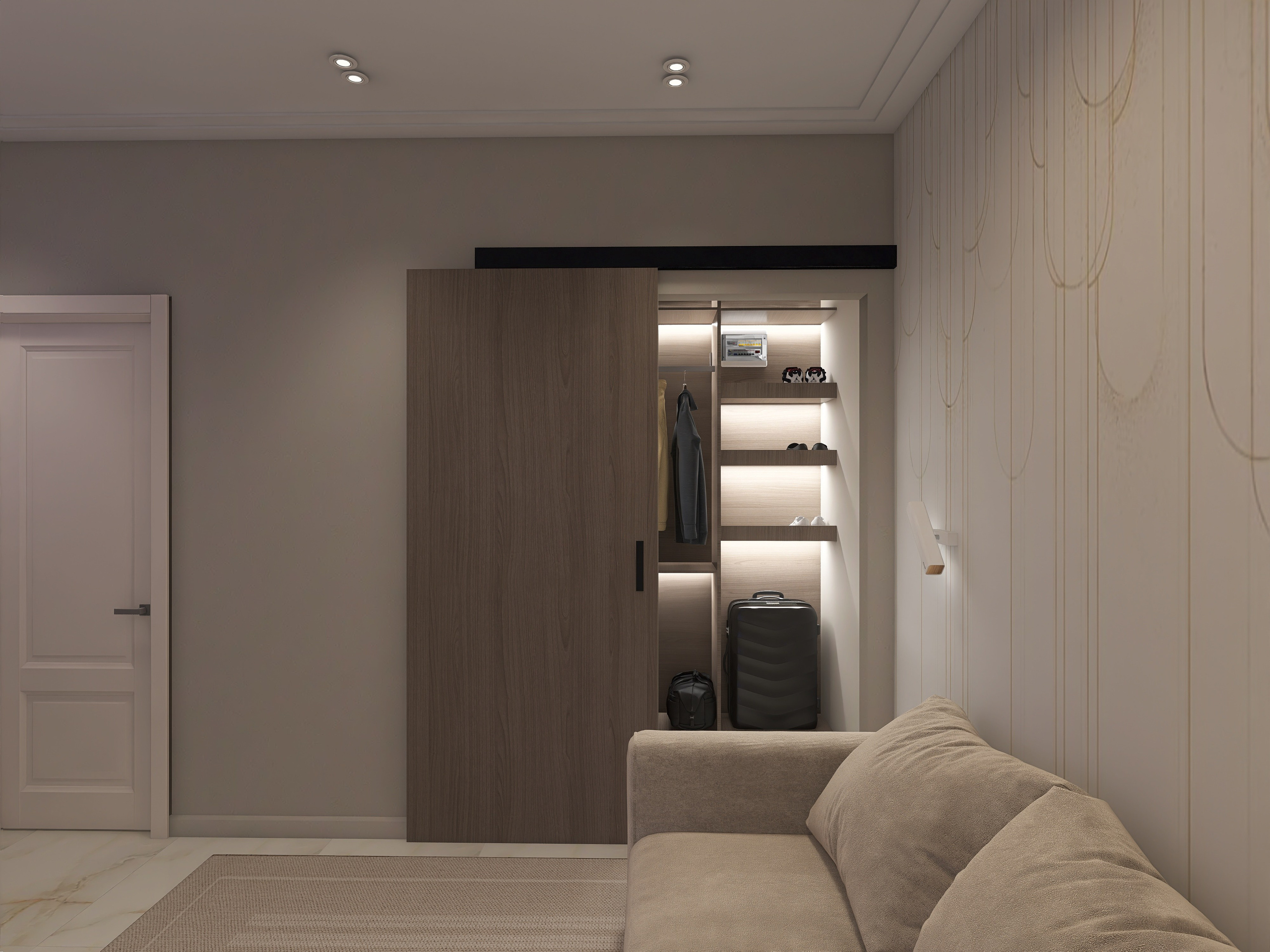 ЖК на Добролюбова. Площадь 97 кв. м. Дизайнер интерьера в Новосибирске_Елена Сергеева