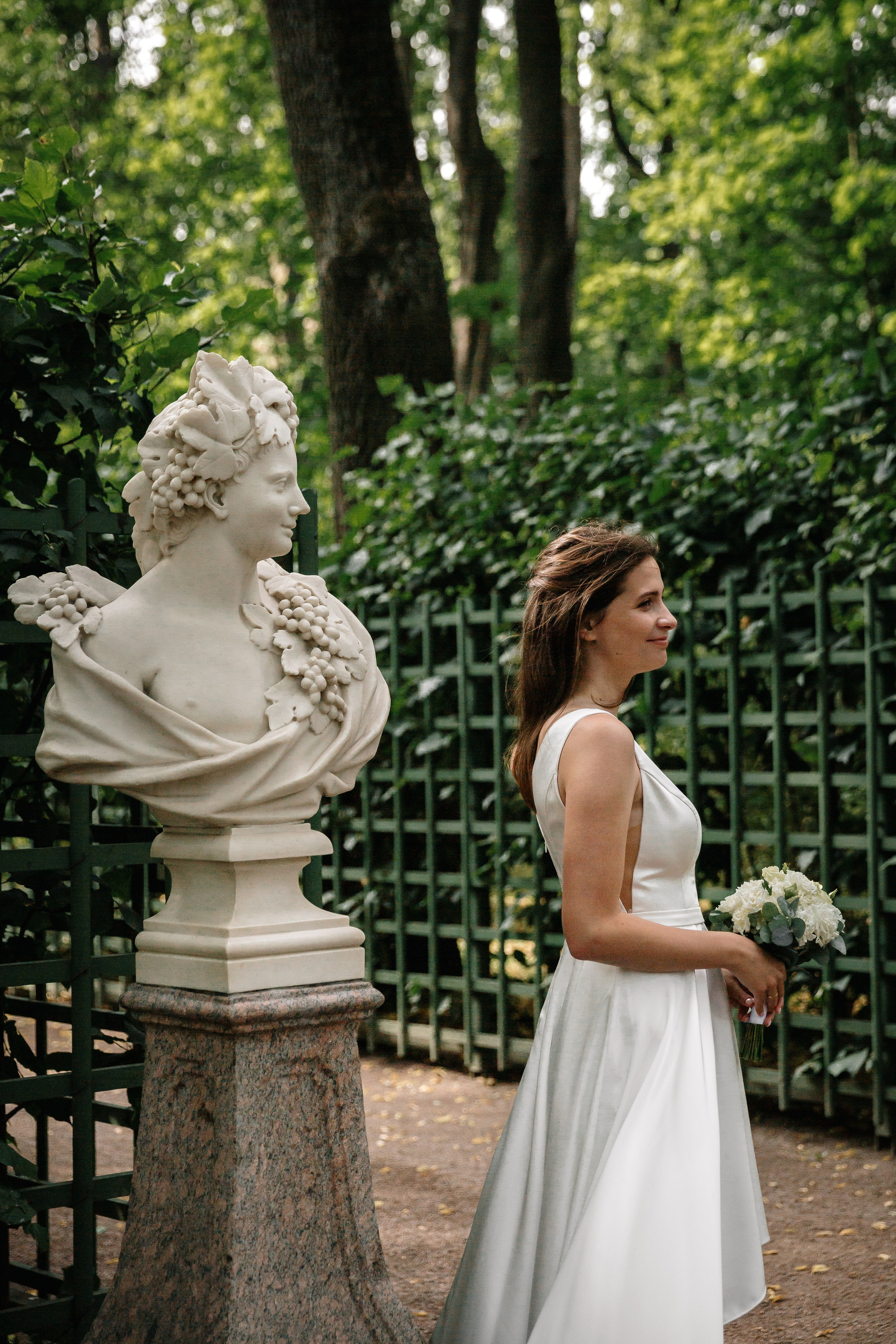 КРОНШТАДТСКИЙ ЗАГС | Август, Летний сад, Исаакий. Свадебный фотограф в Санкт-Петербурге Полина Корзухина