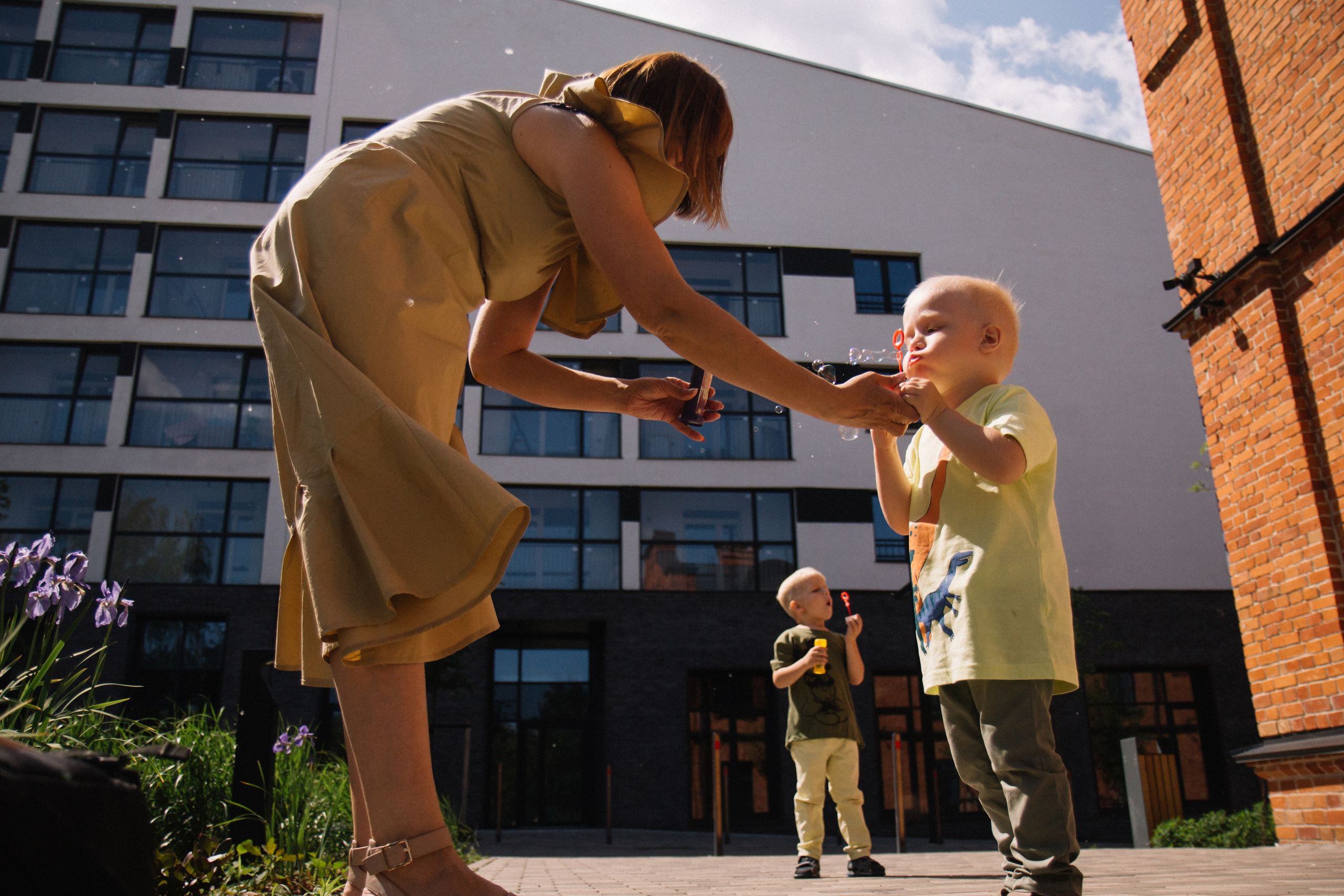 Фотосессия с мыльными пузырями. Семейный фотограф в Томске Максимова Екатерина