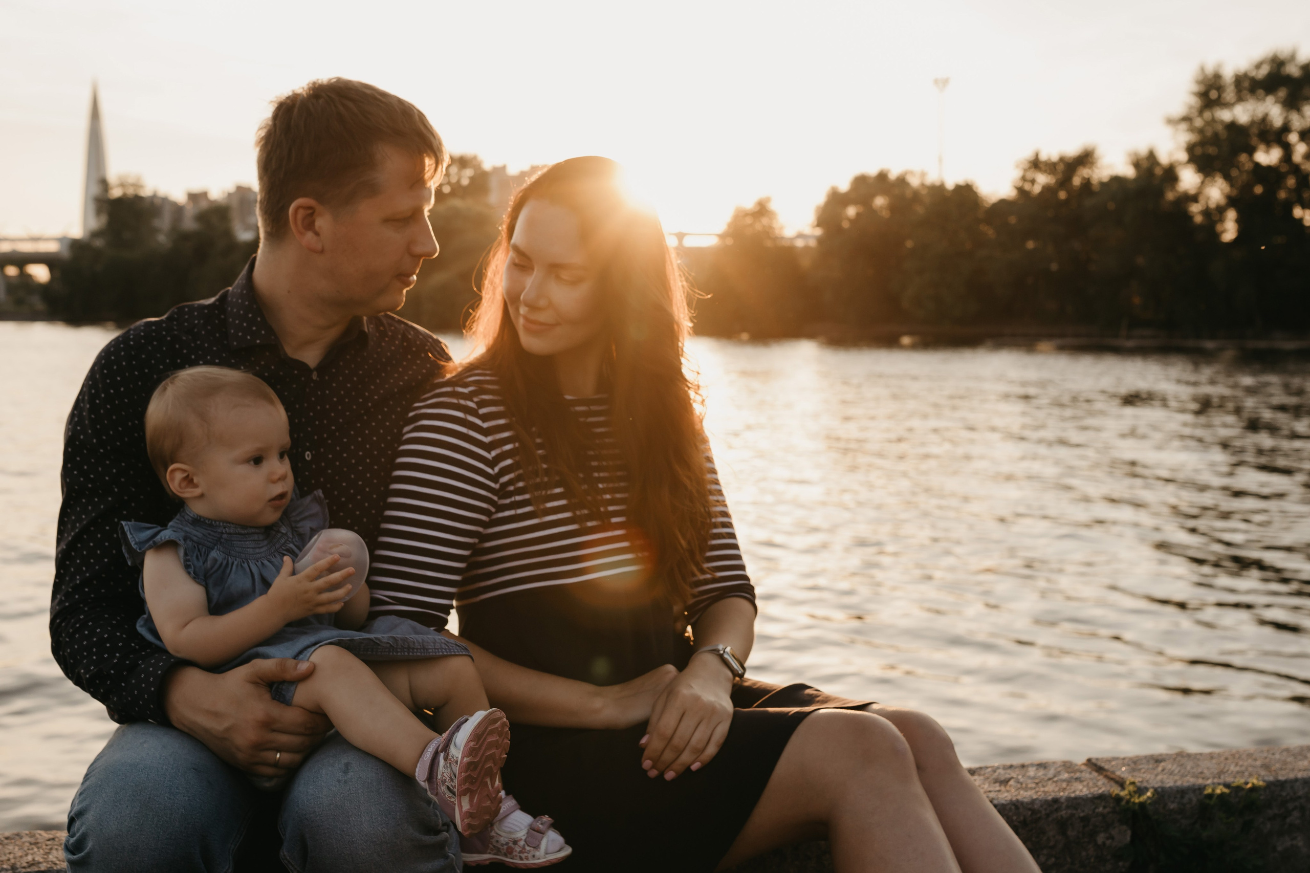 Игорь, Таня и Амелия. Свадебный фотограф в Санкт-Петербурге Игорь Бабенко