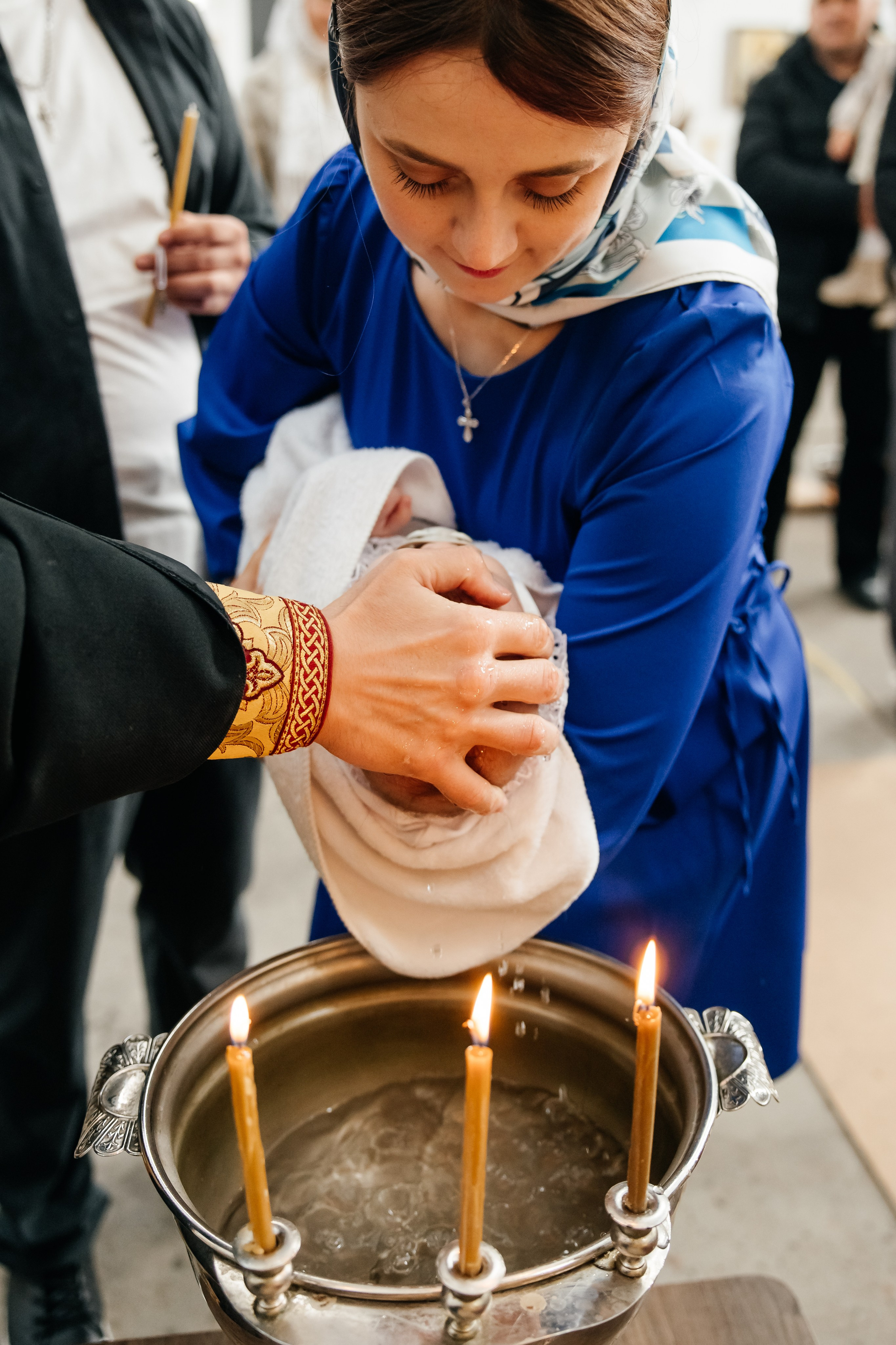 Крещение Мирославы. Храм иконы Божьей Матери «Всех скорбящих Радость». Фотограф ВИКА МЕДУЗА