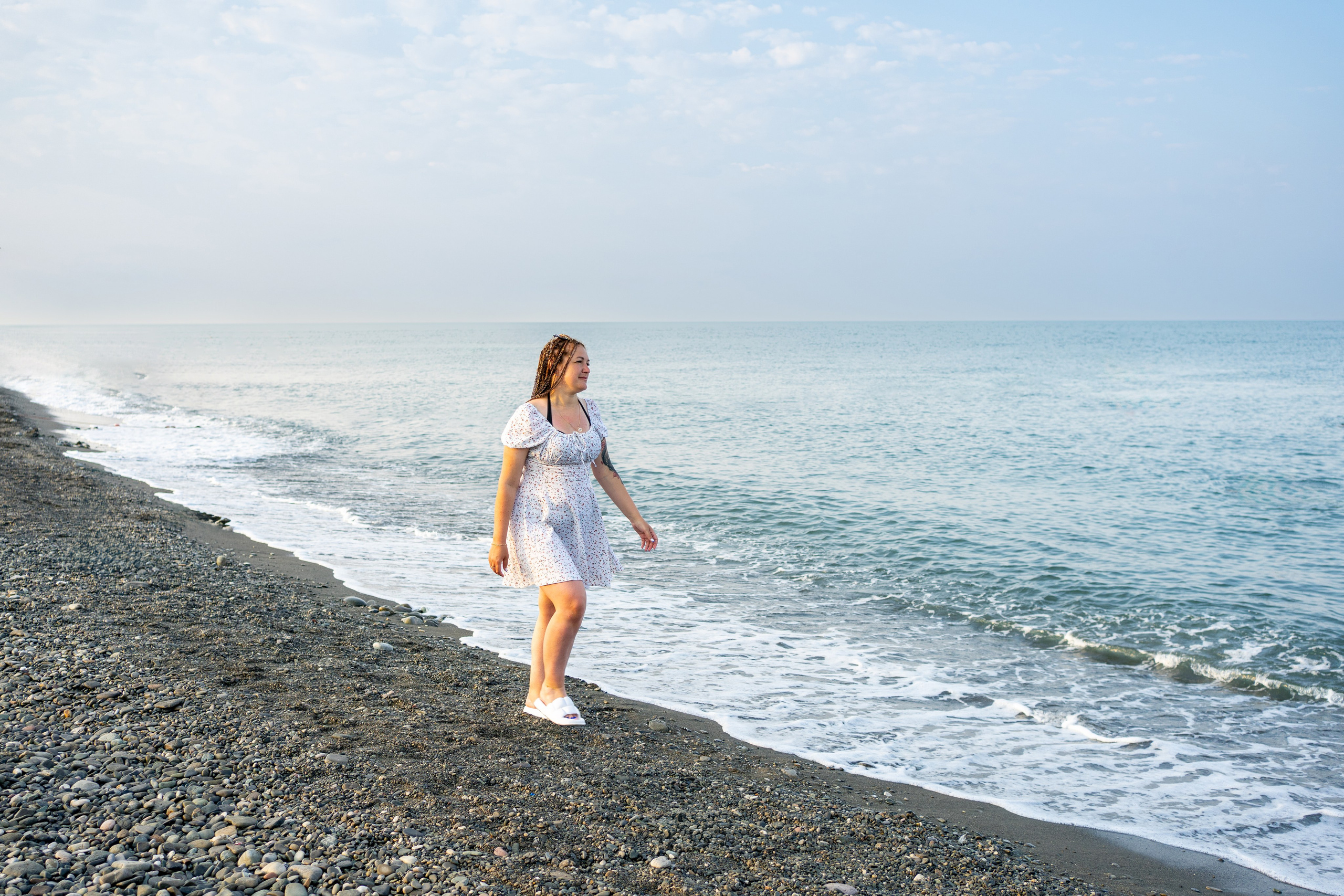 Фотосессия пары на море. Фотограф в Сочи Тиунова Маргарита и Тиунов Евгений
