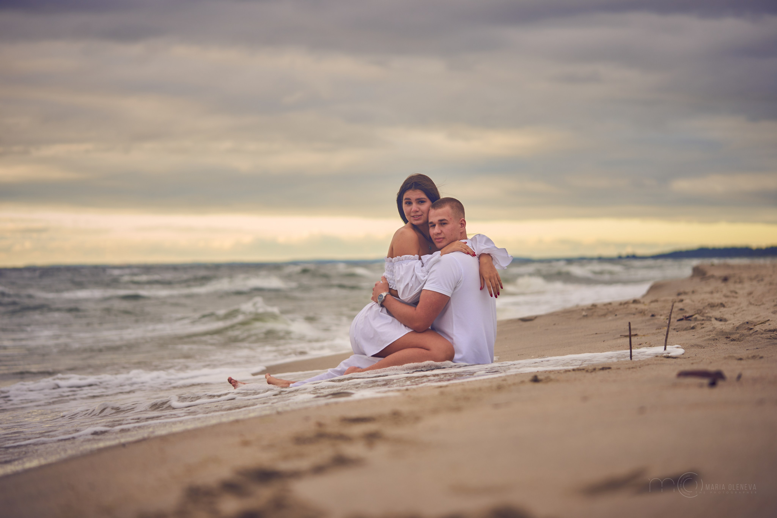 У моря. Фотограф Мария Оленева