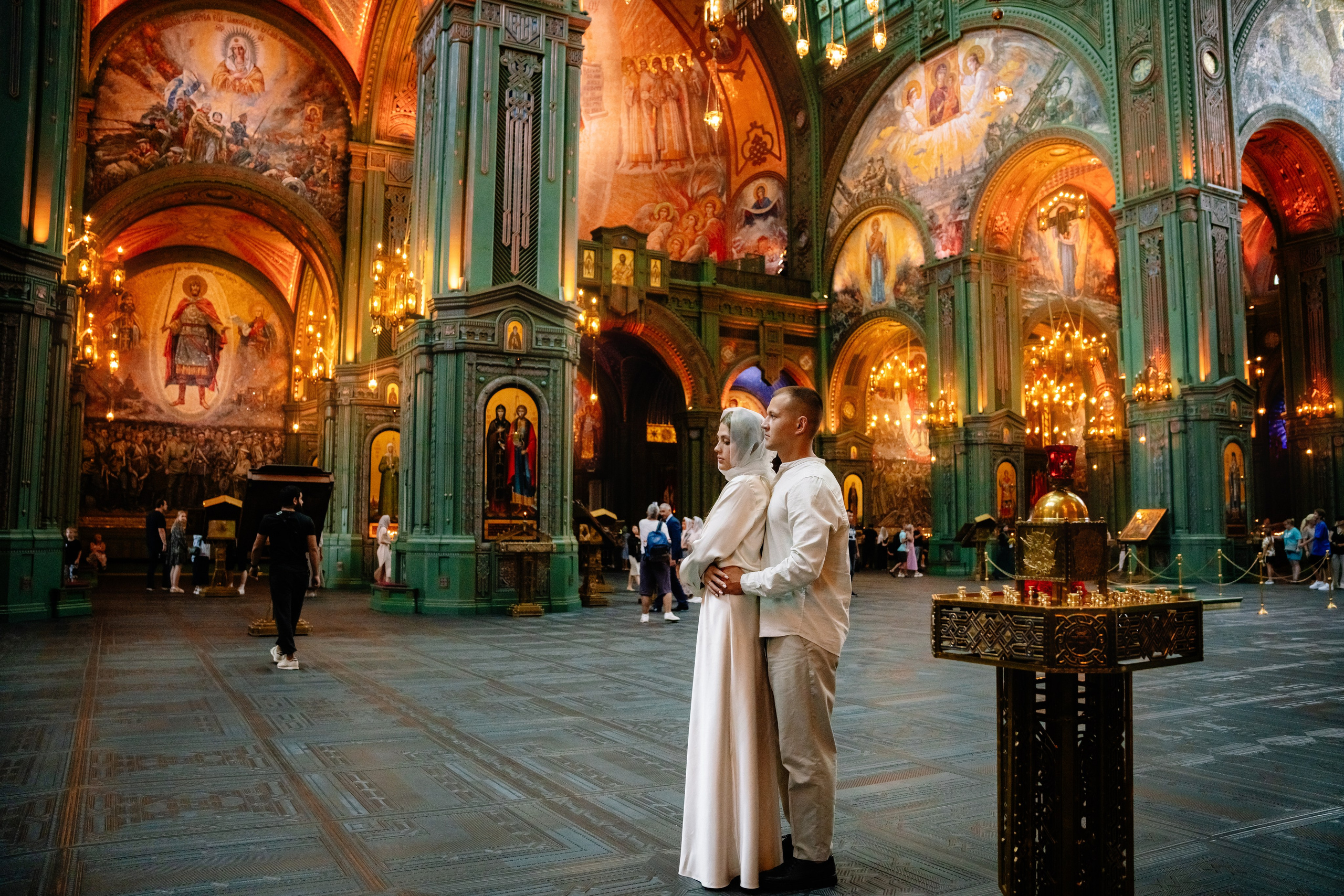 Венчание Анастасии и Максима (Патриот). Семейный фотограф Одинцово Москва Наталия Черенкова