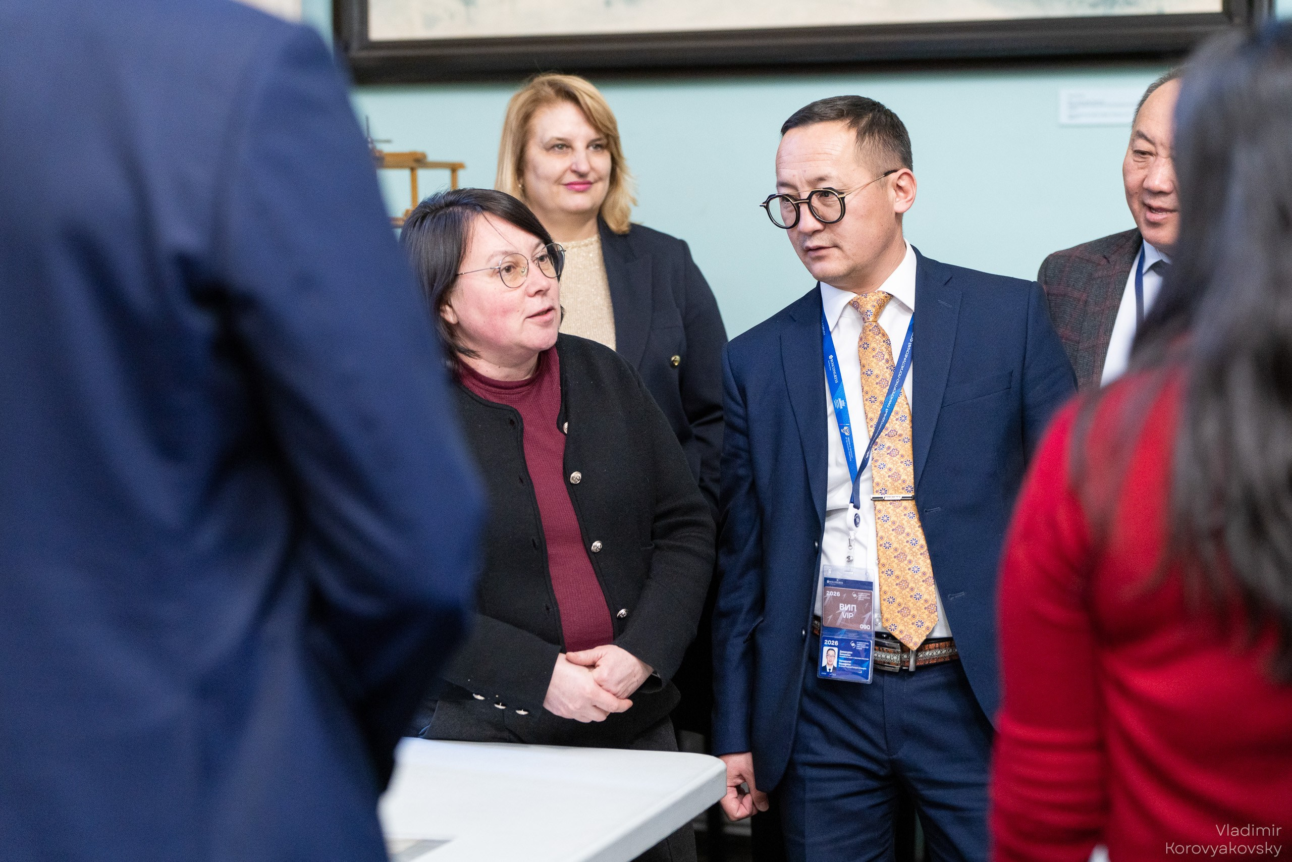 Совещание руководства ПГУПС с Делегациями Исполнительного агентства Правительства Монголии и делегацией АО «УБЖД». Фотограф Владимир Коровяковский