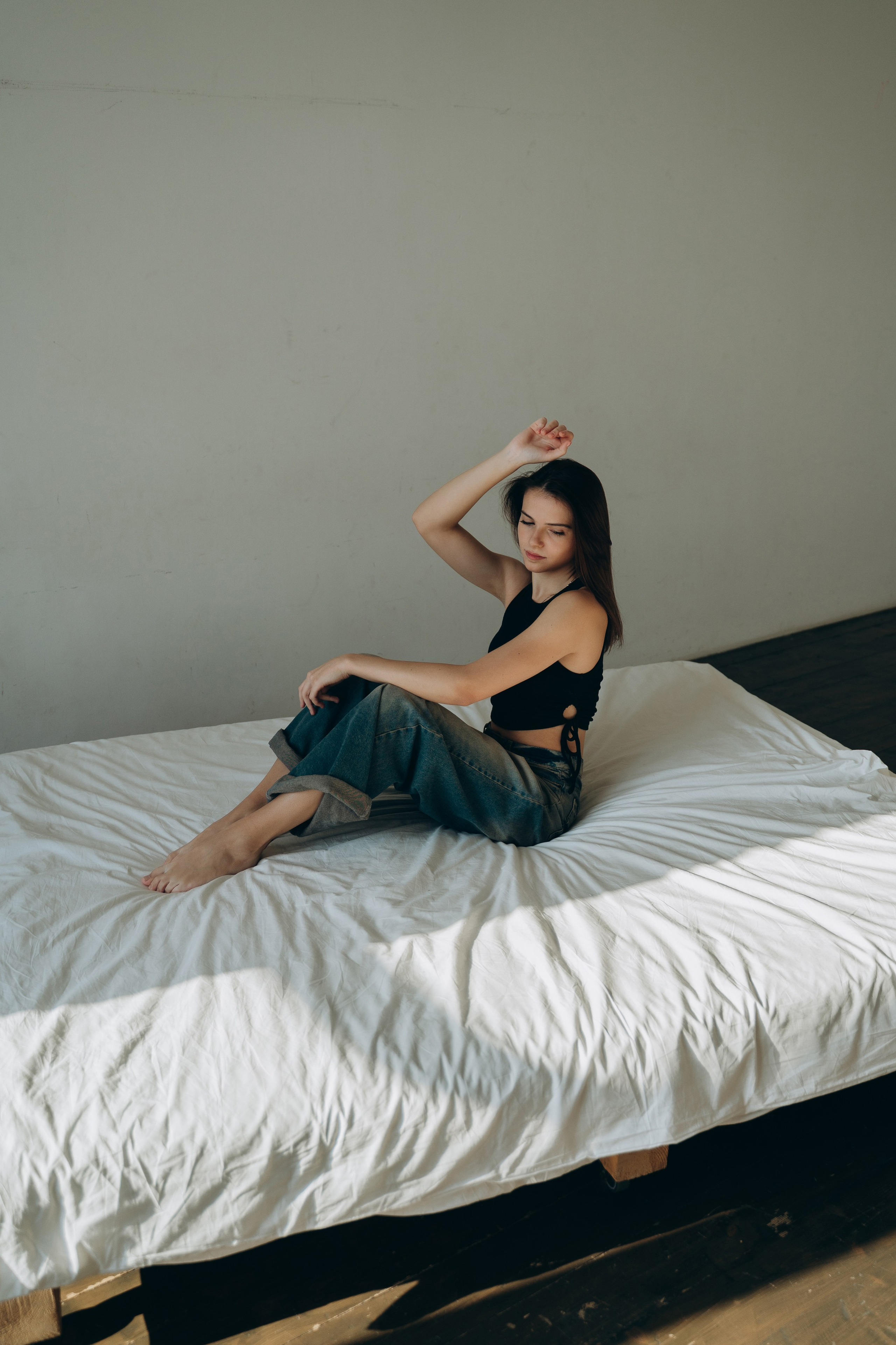 Настя. Модельные тесты. Фотограф Москва Виктория-Антуанетта