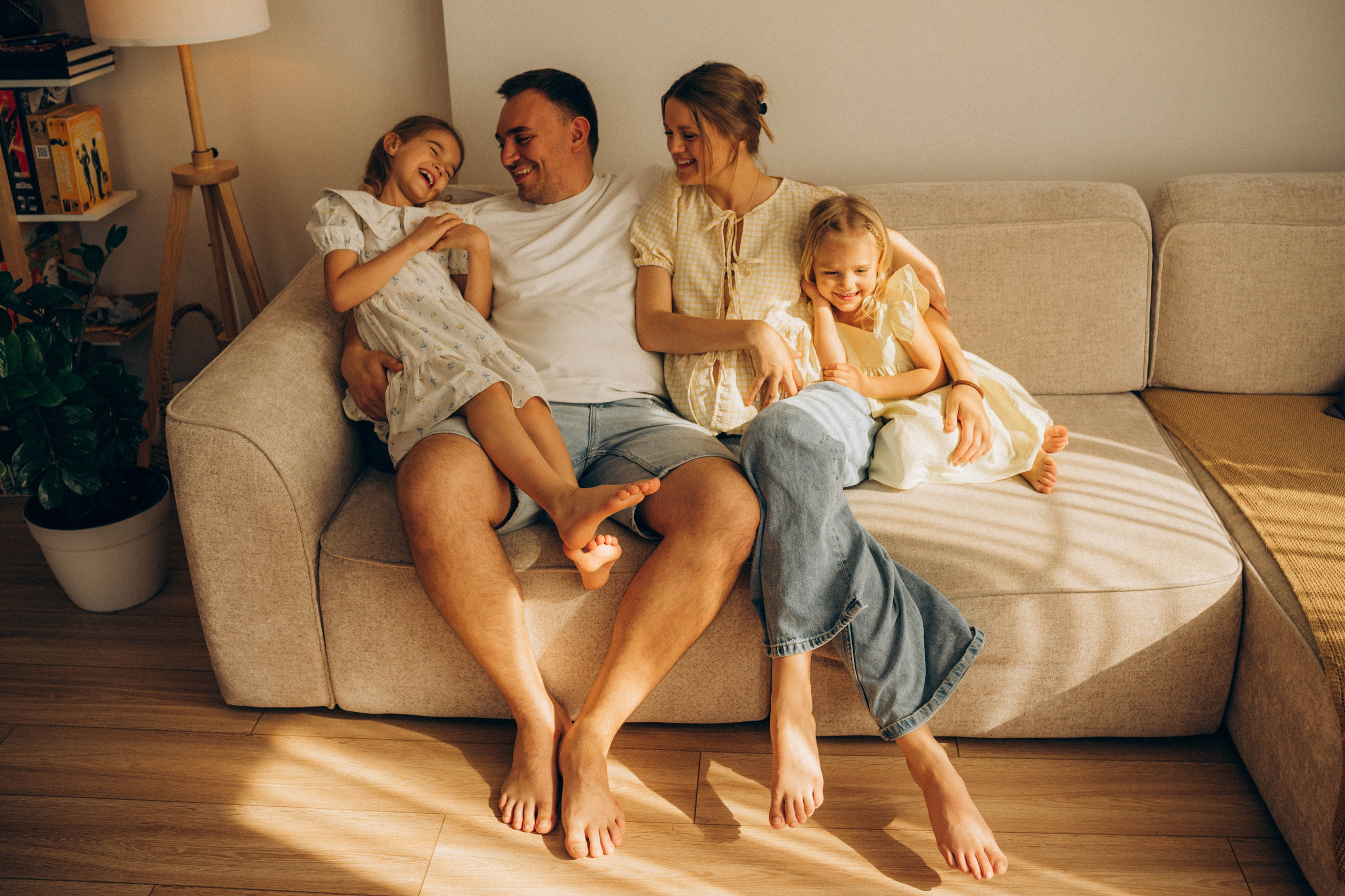 Лера, Антон, Алиса, Моника. Семейный фотограф в Краснодаре