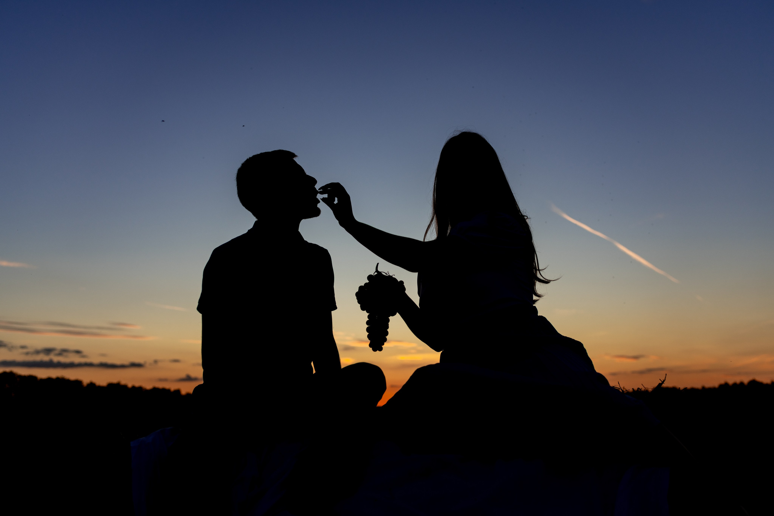 Алена + Алексей в поле с тюками. Фотограф в Москве/Зарайске Шахова Марина