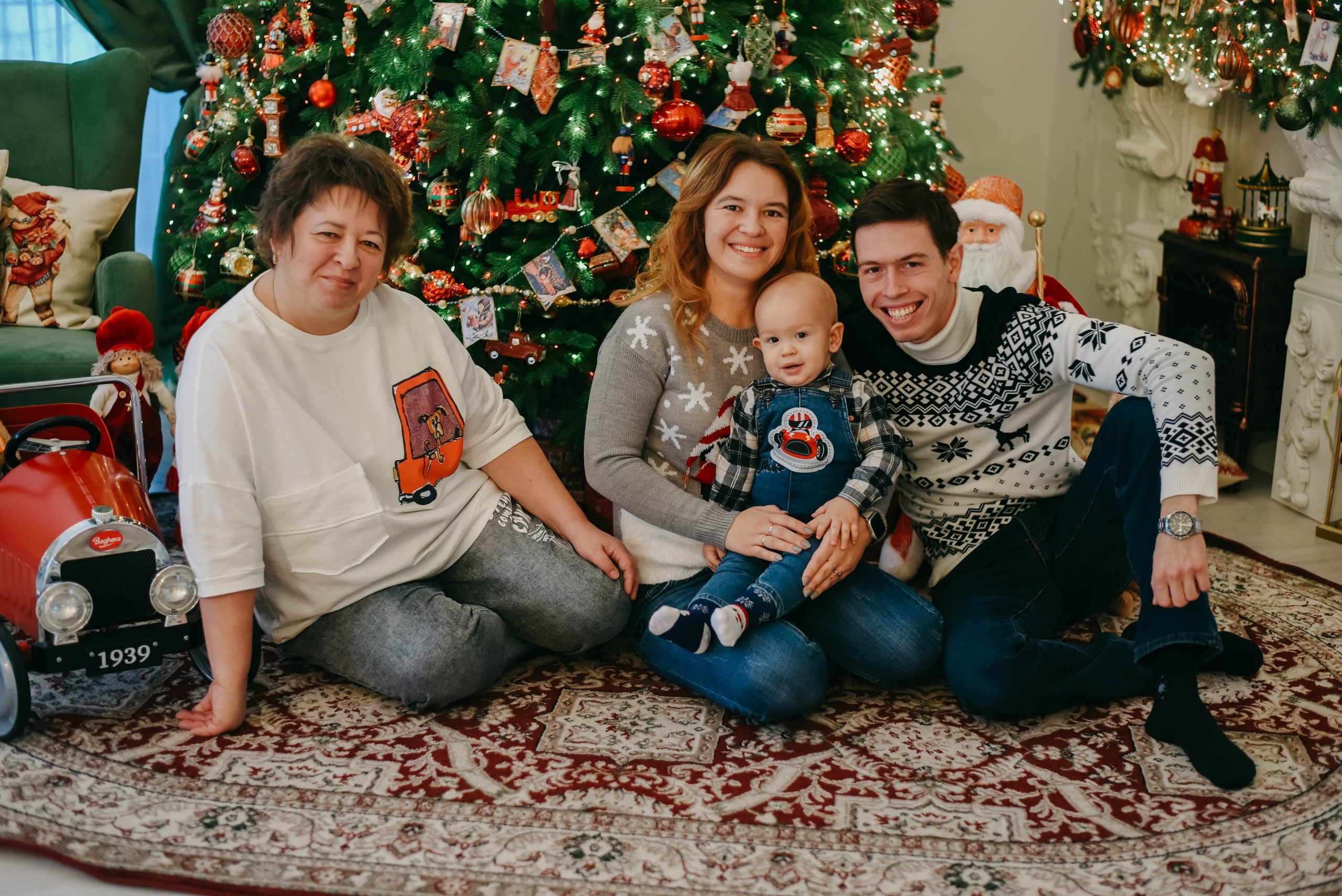 Галина с семьёй. Семейный фотограф в Москве и Севастополе Анастасия Котова