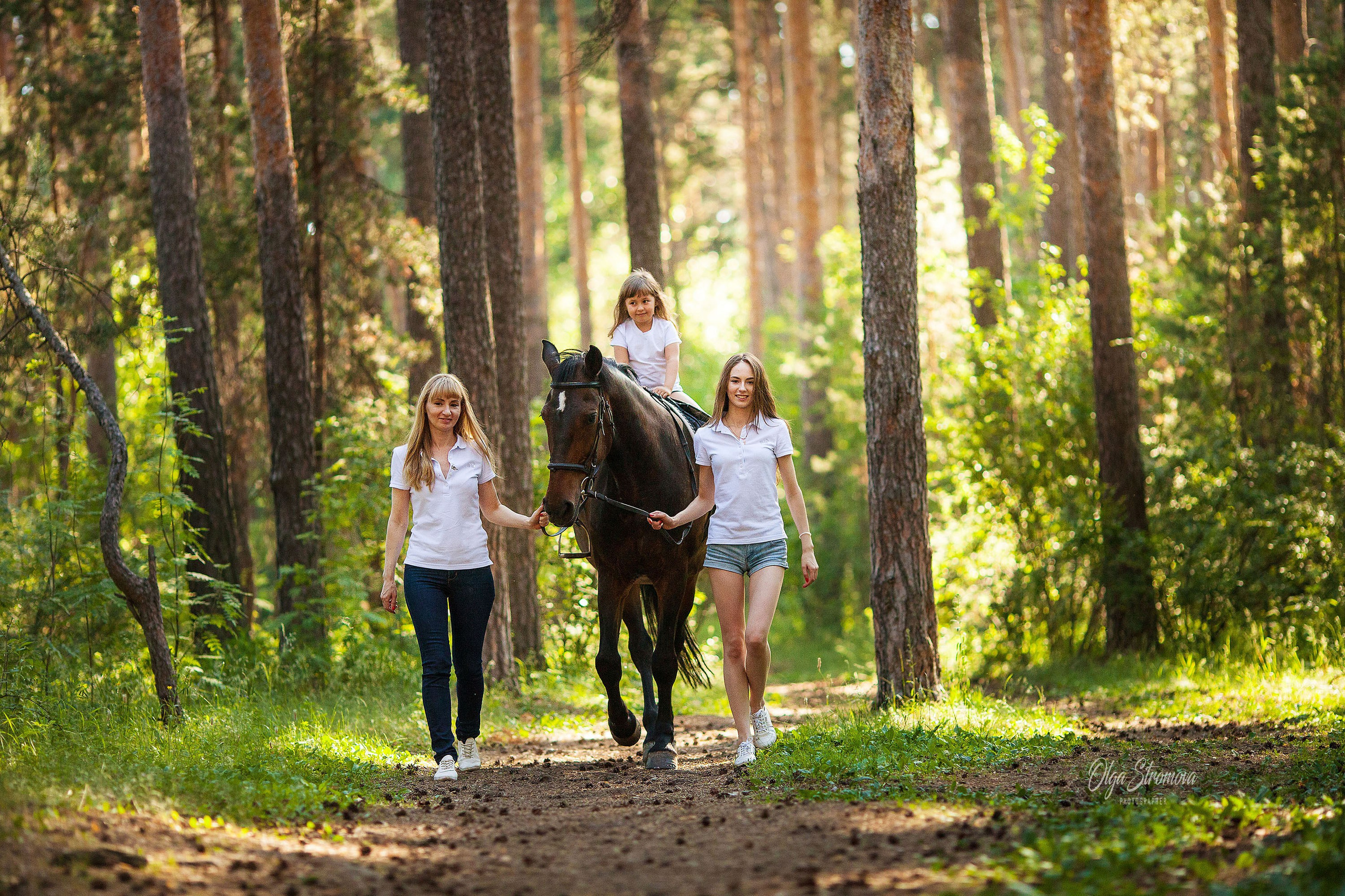 Детская съемка. Конный фотограф в Челябинске Стромова Ольга
