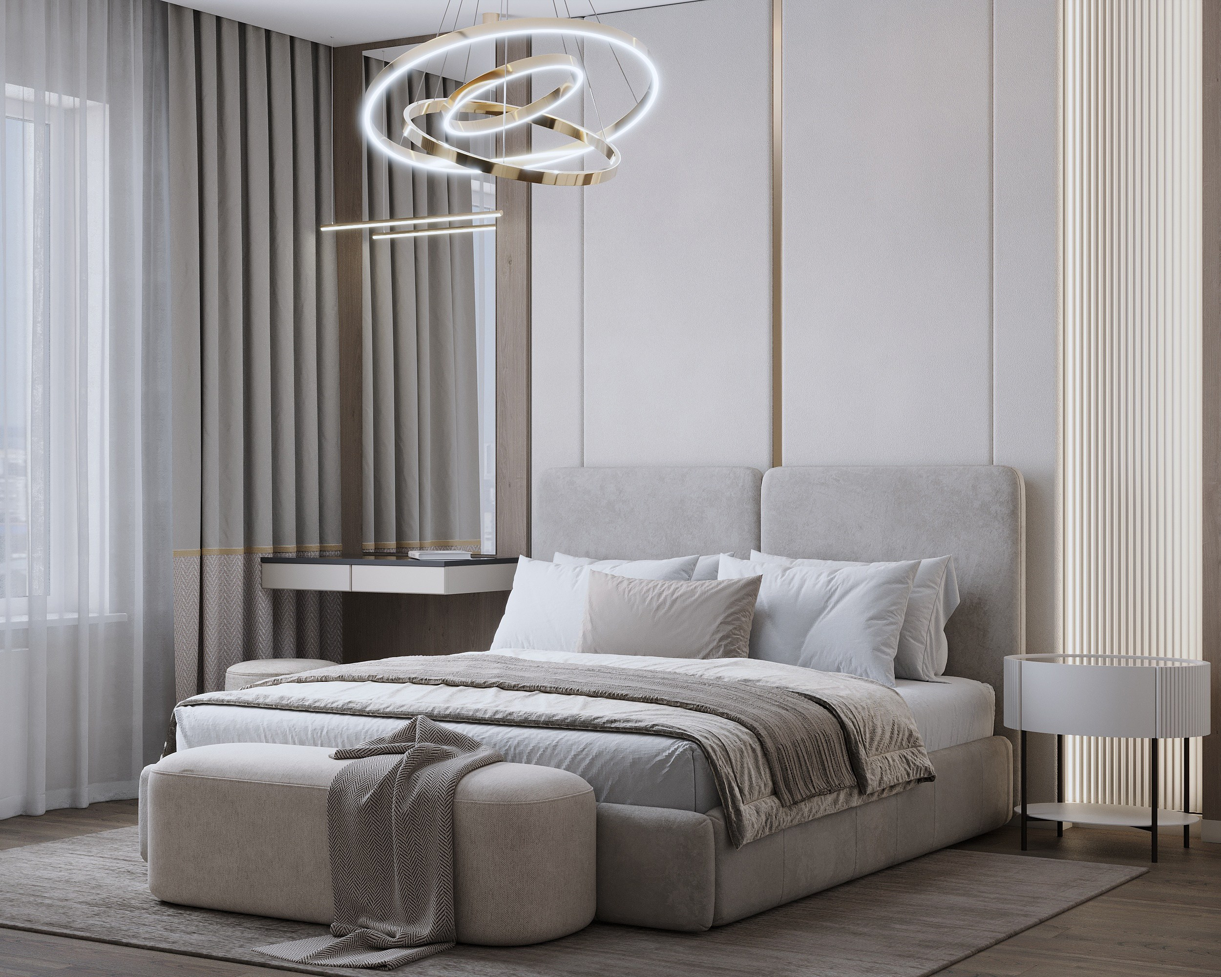 Дизайн- проект квартиры на проспекте Соколова, г. Ростов на Дону. Дизайнер интерьеров Успенская Виктория Краснодар