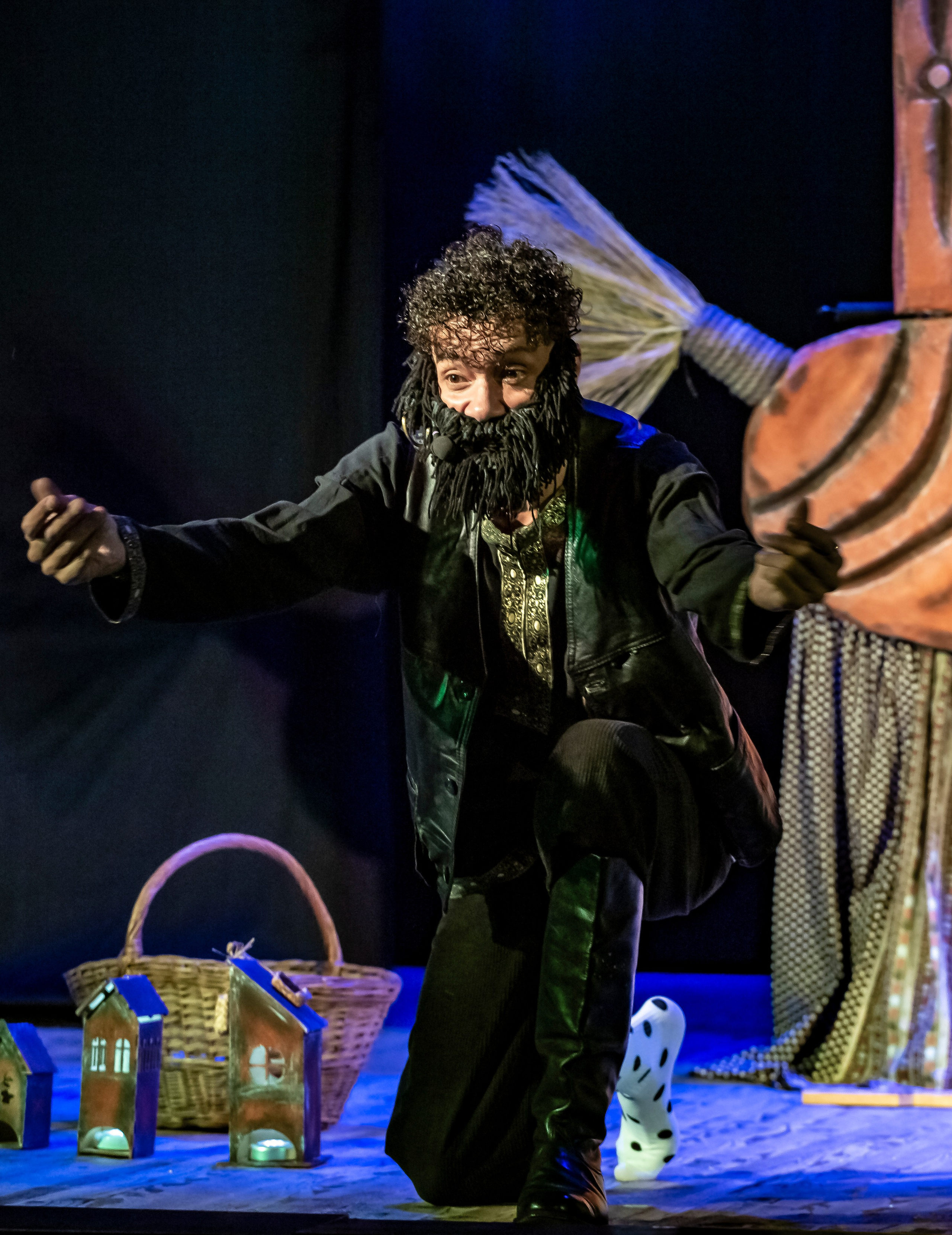 Лапотные сказки спектакль театра Саквояж. Фотограф в Сочи Юрий Шептаев