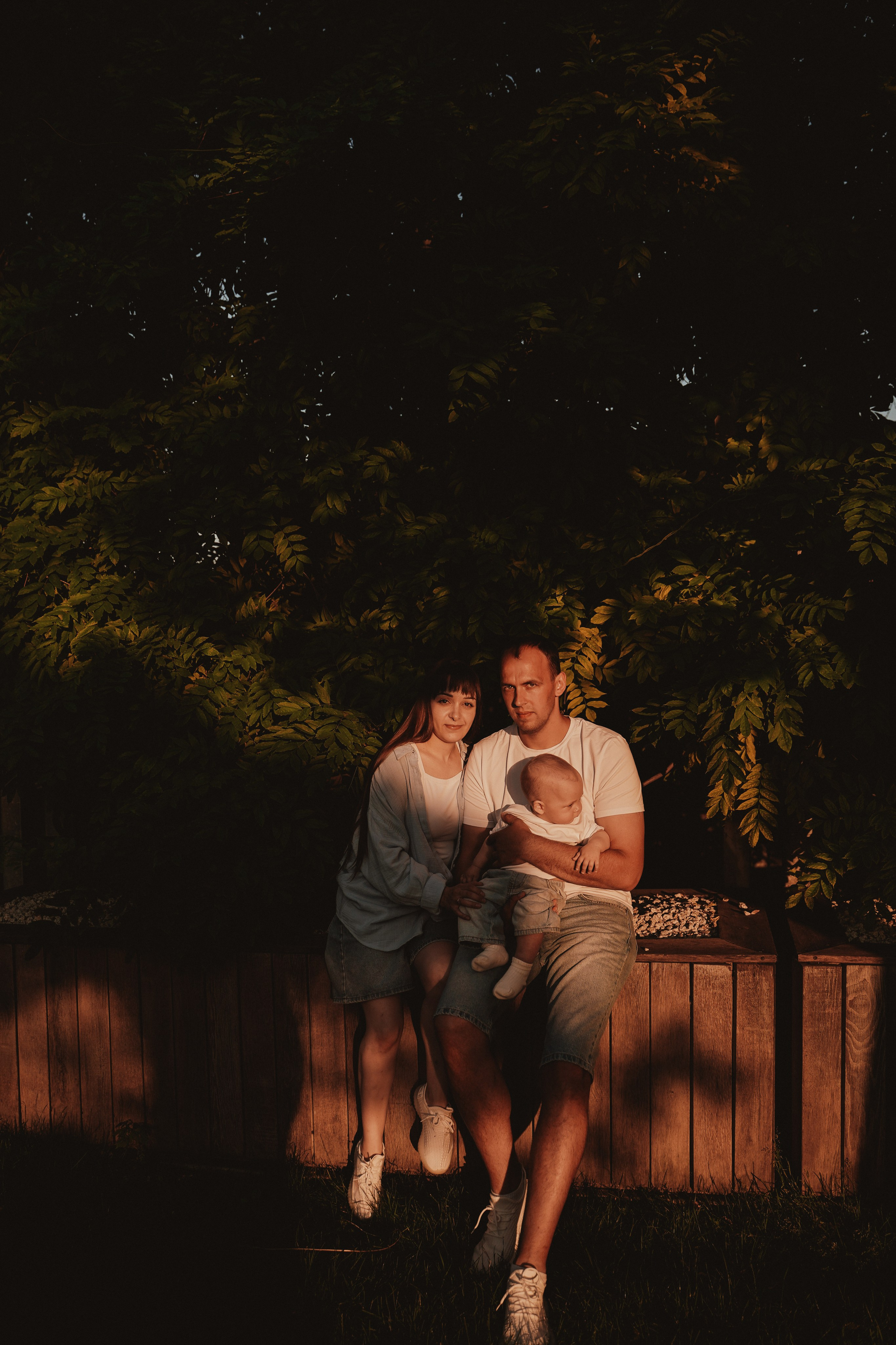 Семейная фотосессия в парке Галицкого. Семейный и женский фотограф в Краснодаре Анастасия Приймак