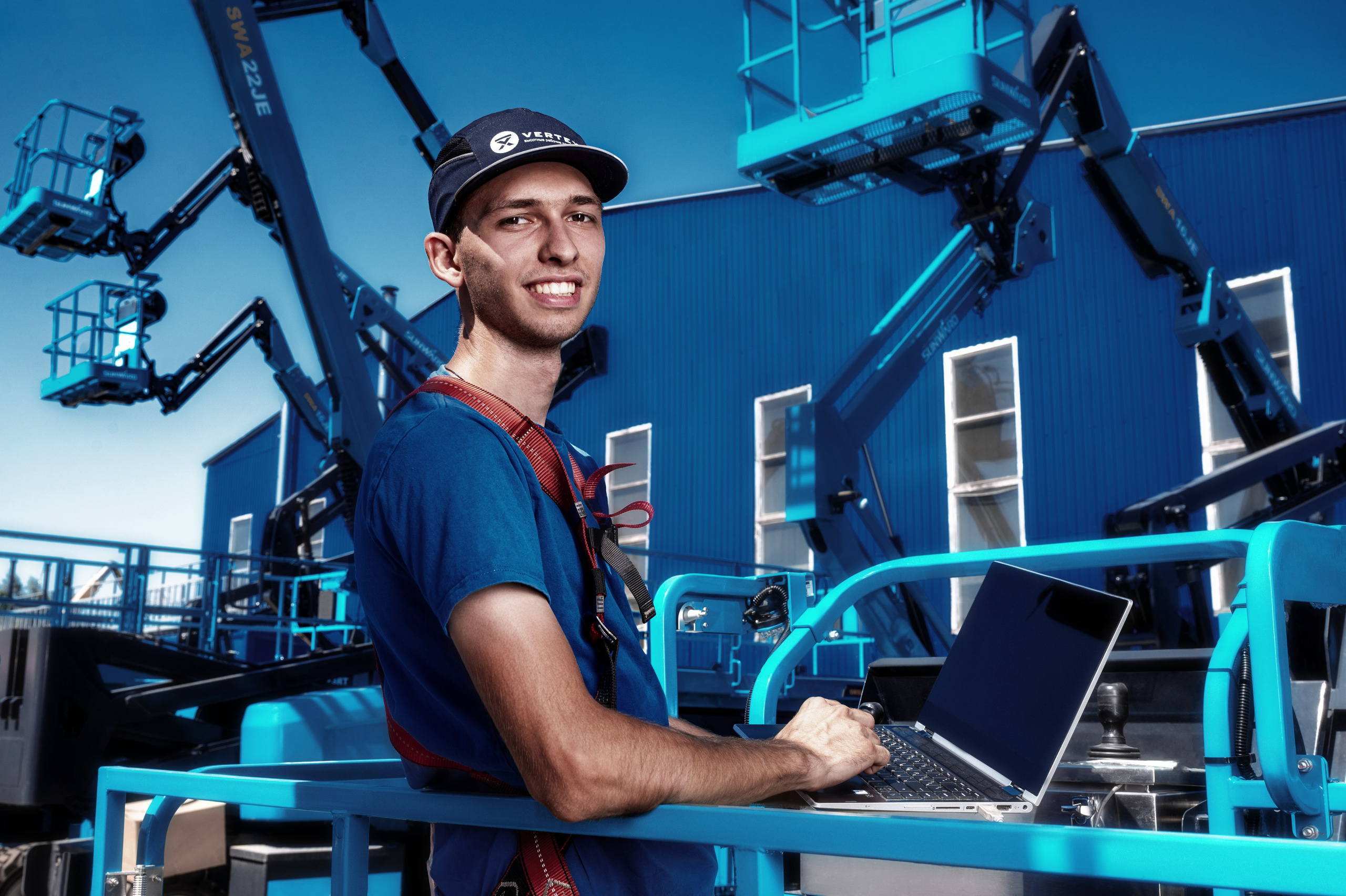 Фотосессия для компании Vertex в Москве