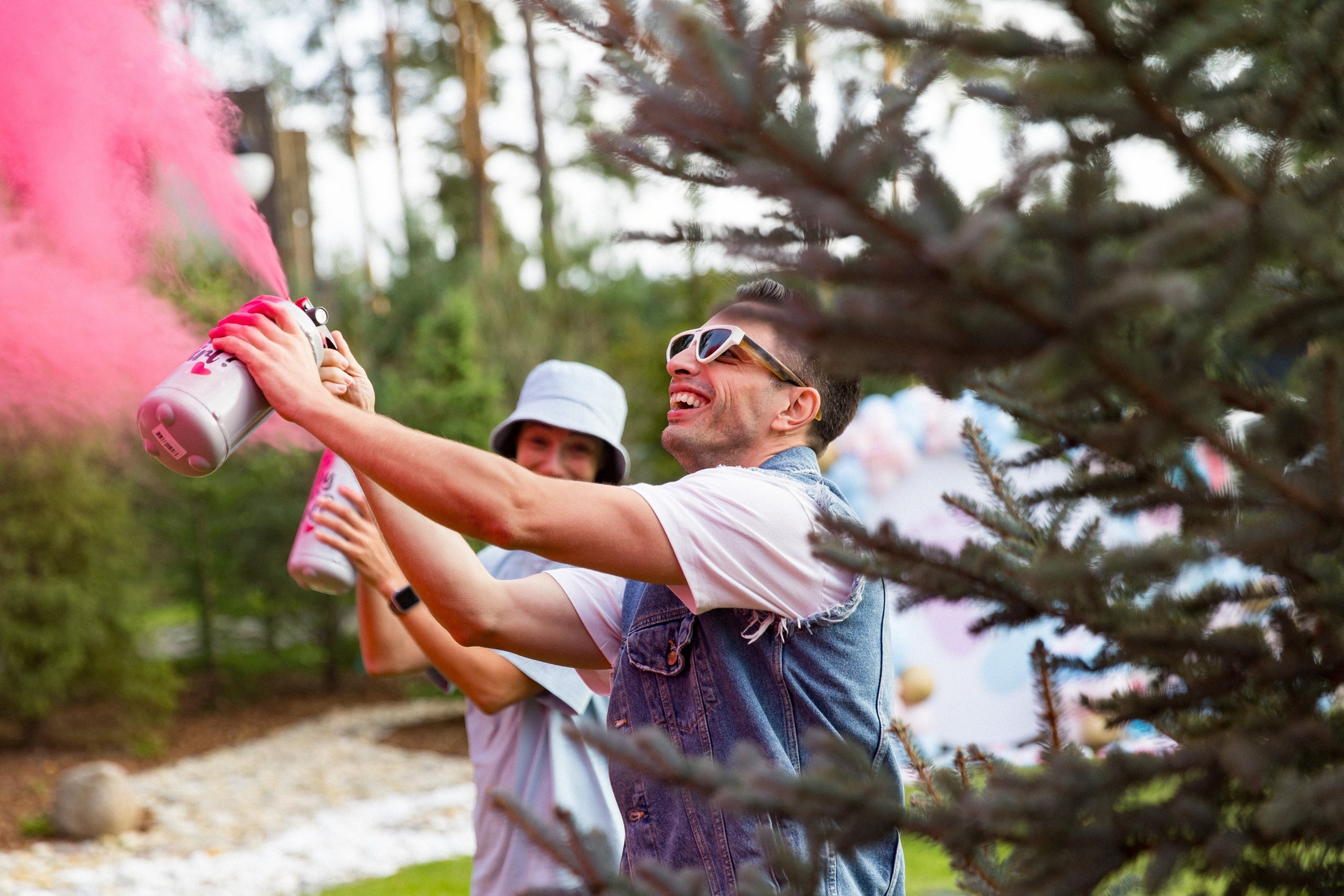 Гендер пати. Снимаю съемки